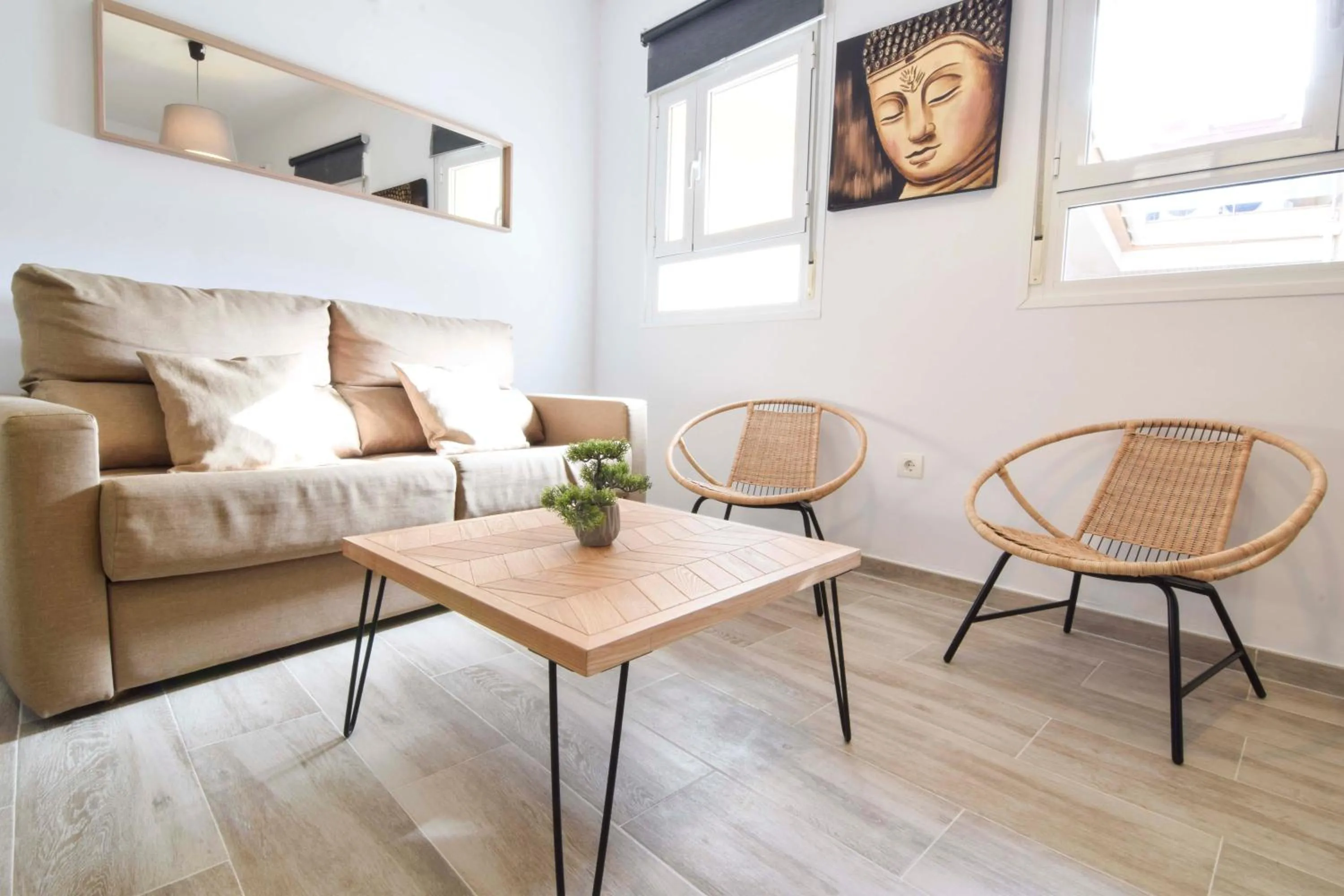 Living room in Letmalaga Economy Bishop Orchard