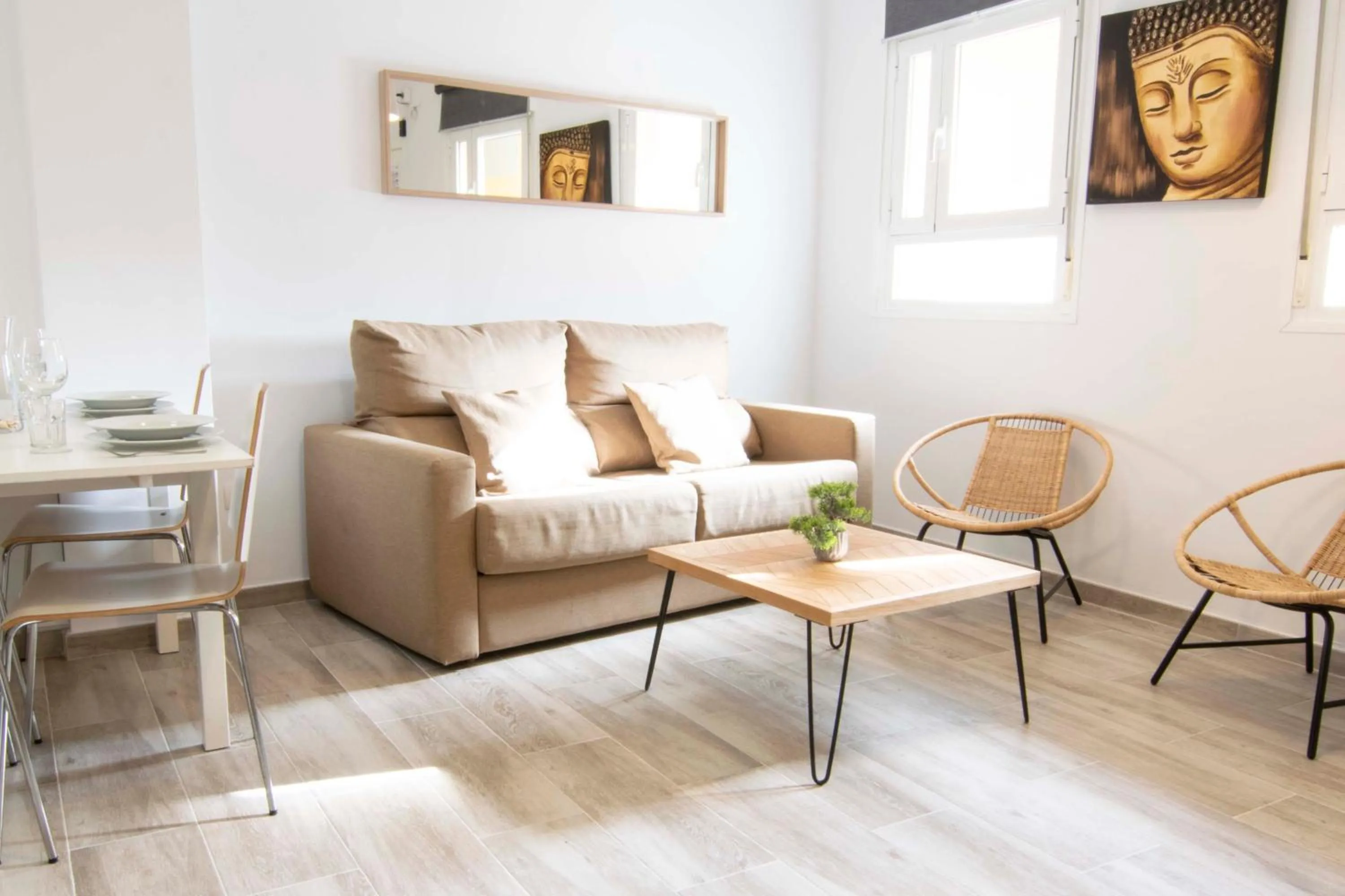 Living room in Letmalaga Economy Bishop Orchard