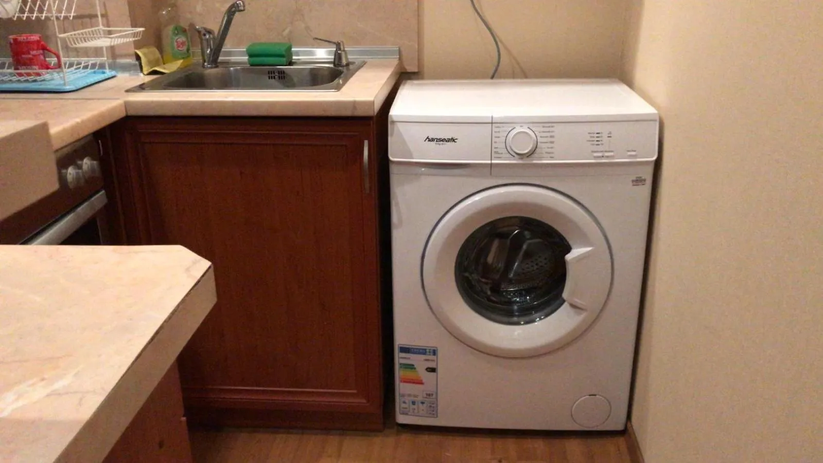 Kitchen or kitchenette in Sea View Rental Iglika Apartments