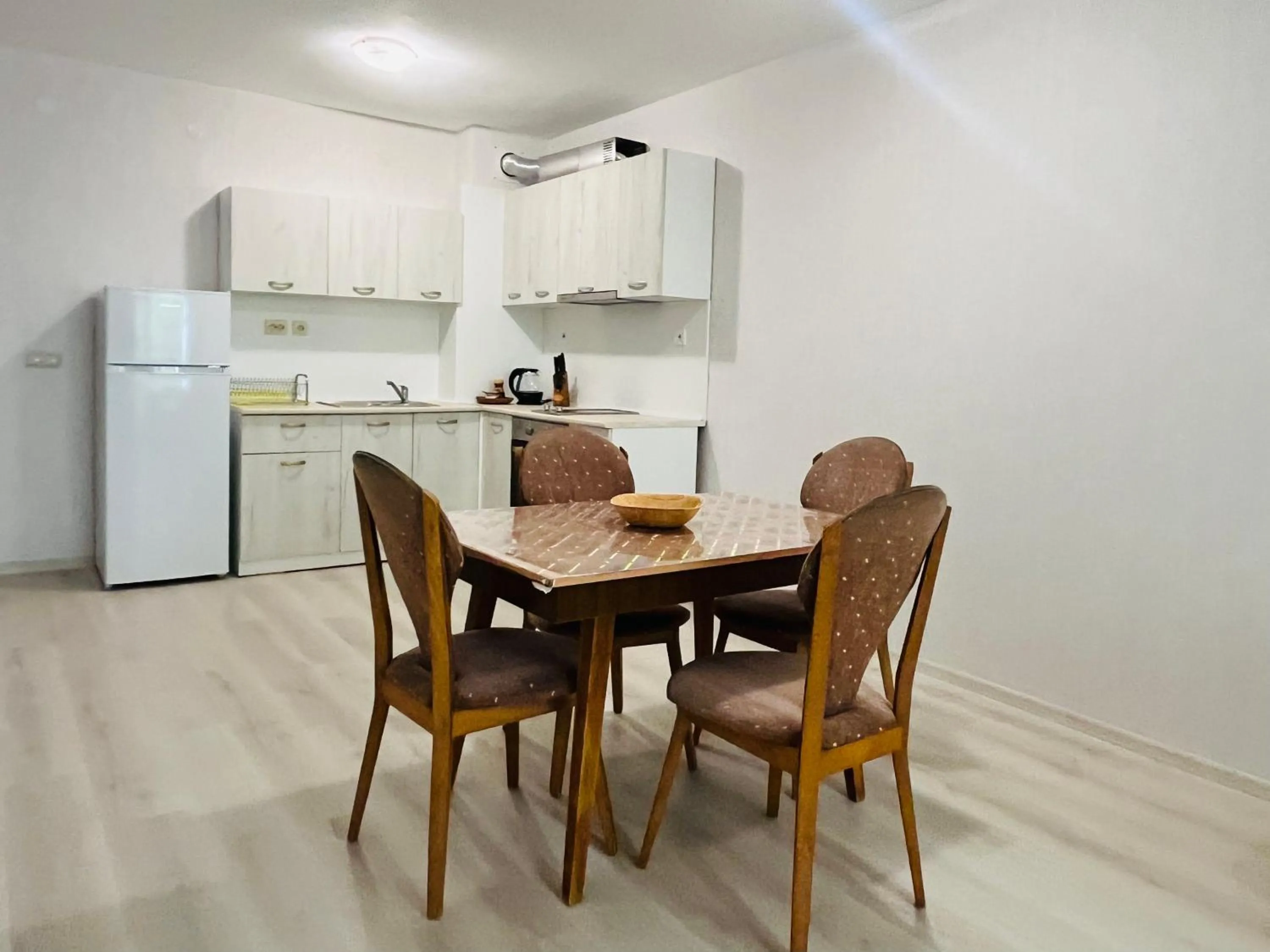 Kitchen or kitchenette in Sea View Rental Iglika Apartments