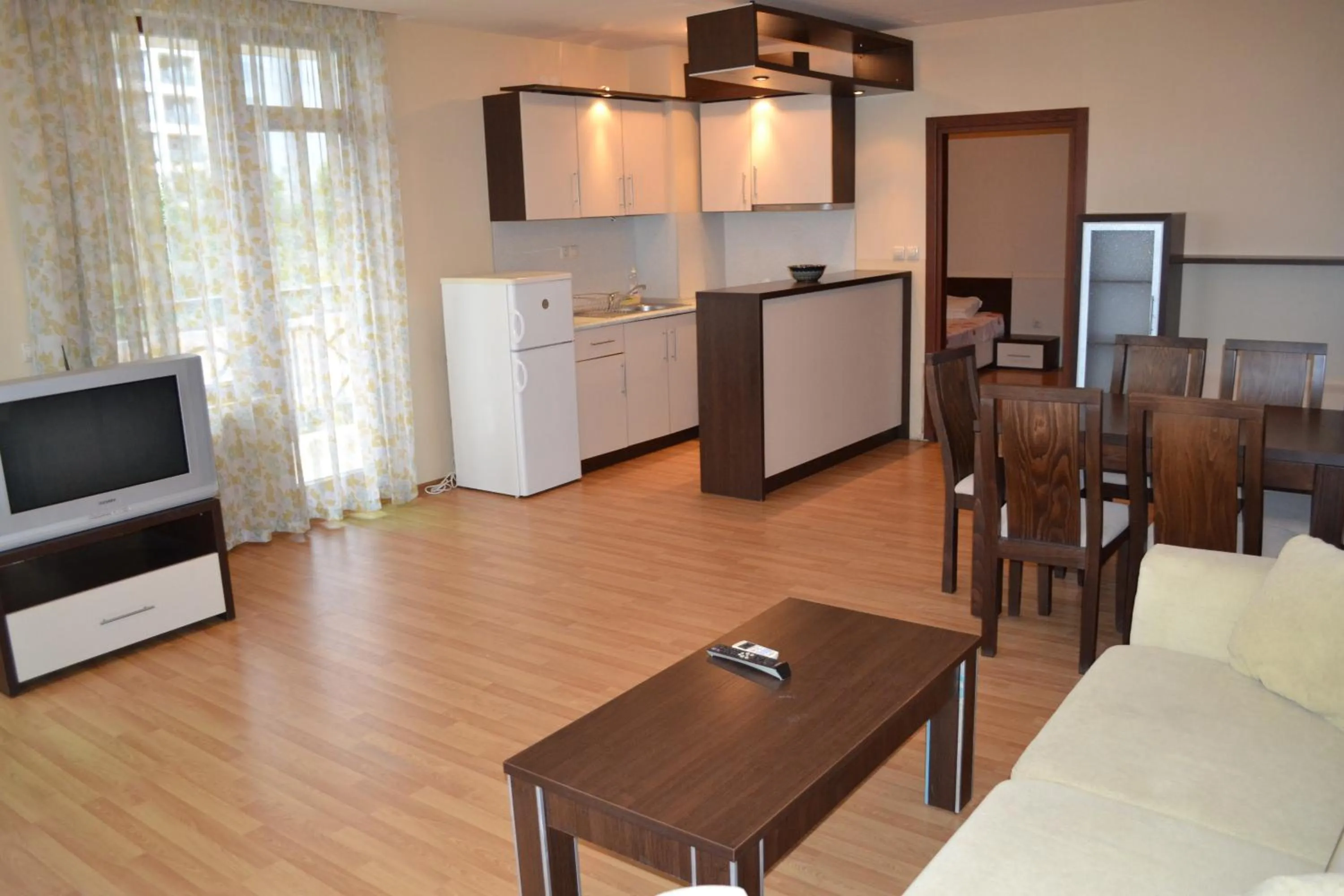 Living room in Sea View Rental Iglika Apartments