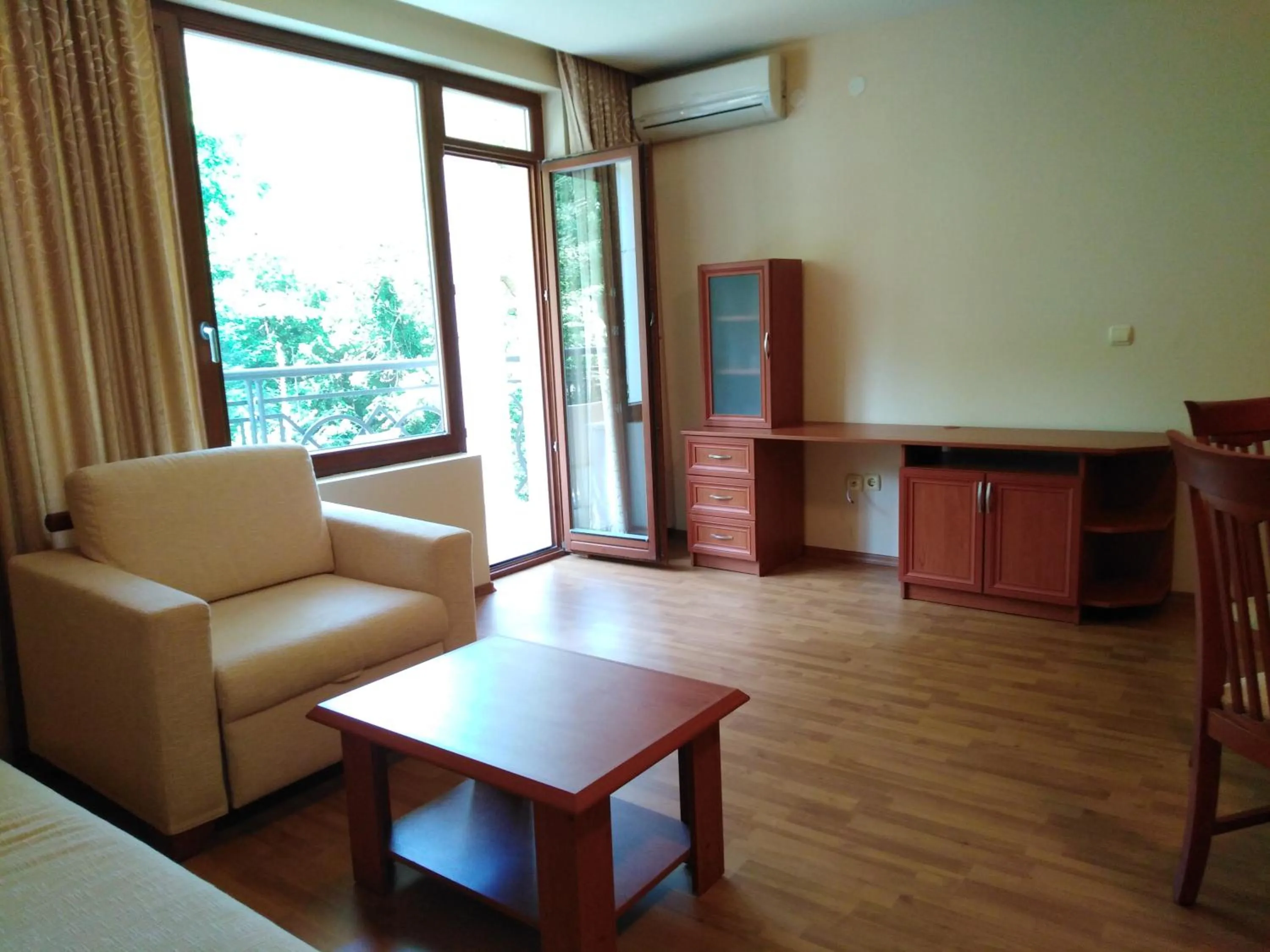 Living room in Sea View Rental Iglika Apartments