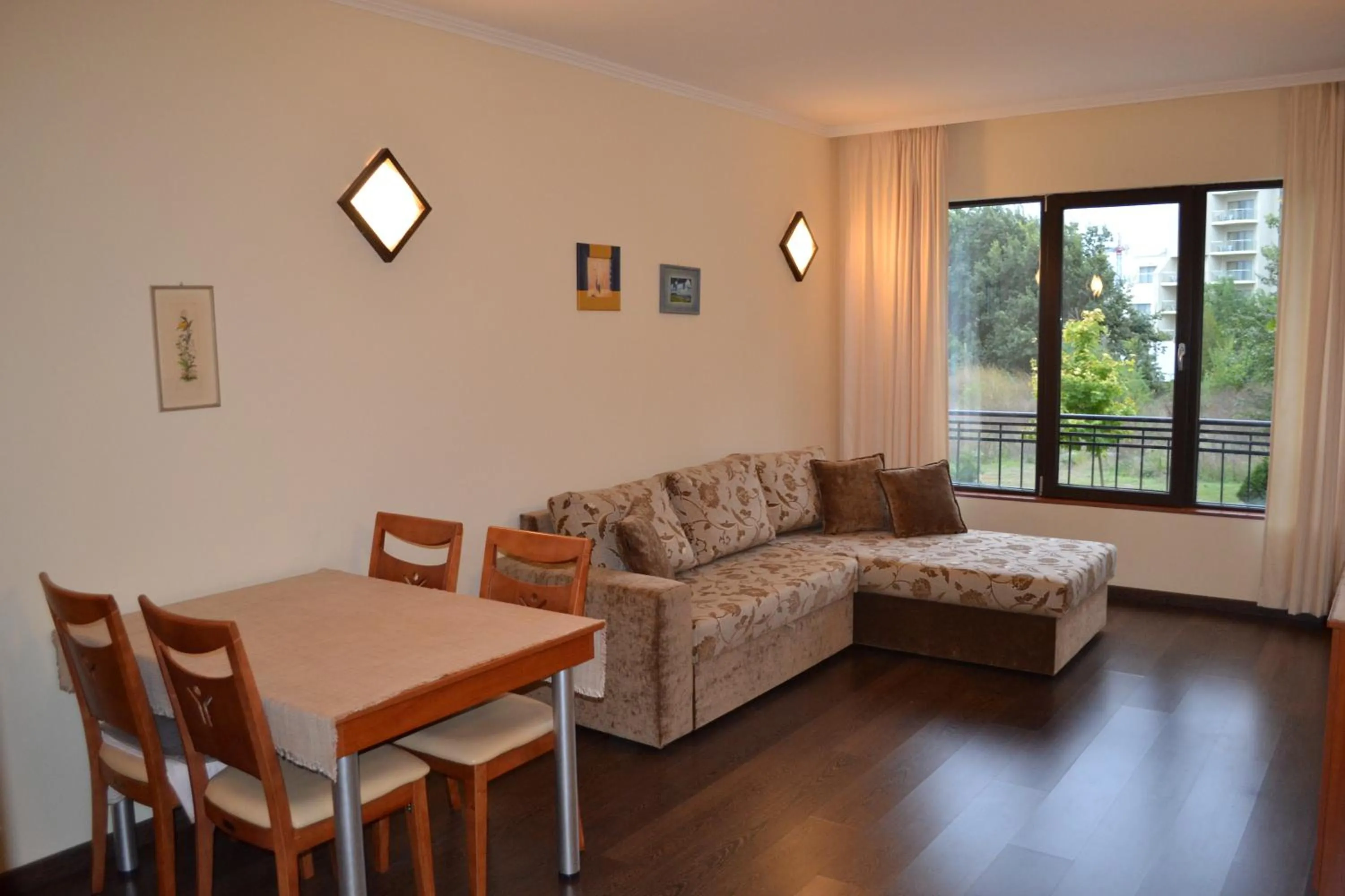 Living room in Sea View Rental Iglika Apartments