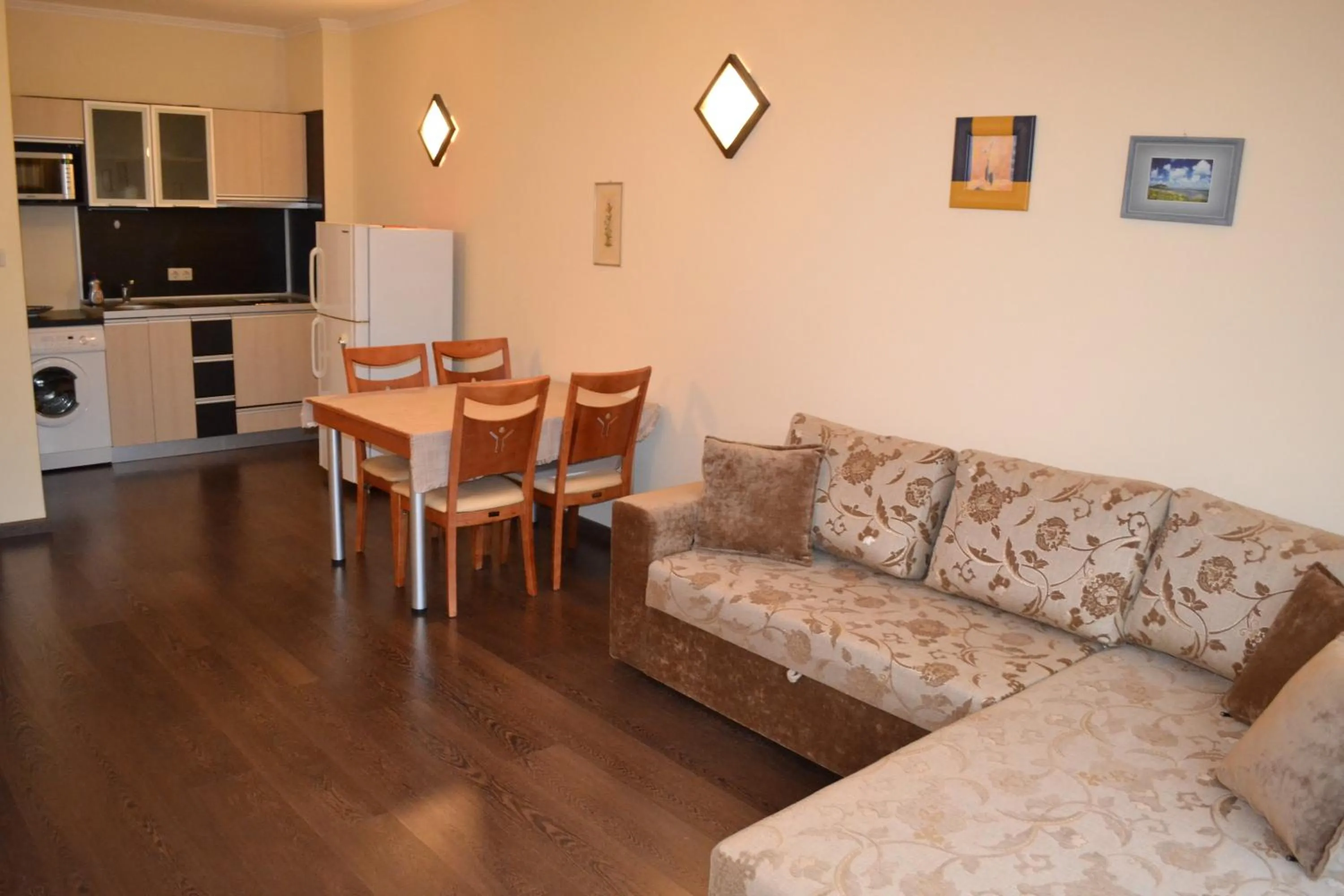 Kitchen or kitchenette in Sea View Rental Iglika Apartments