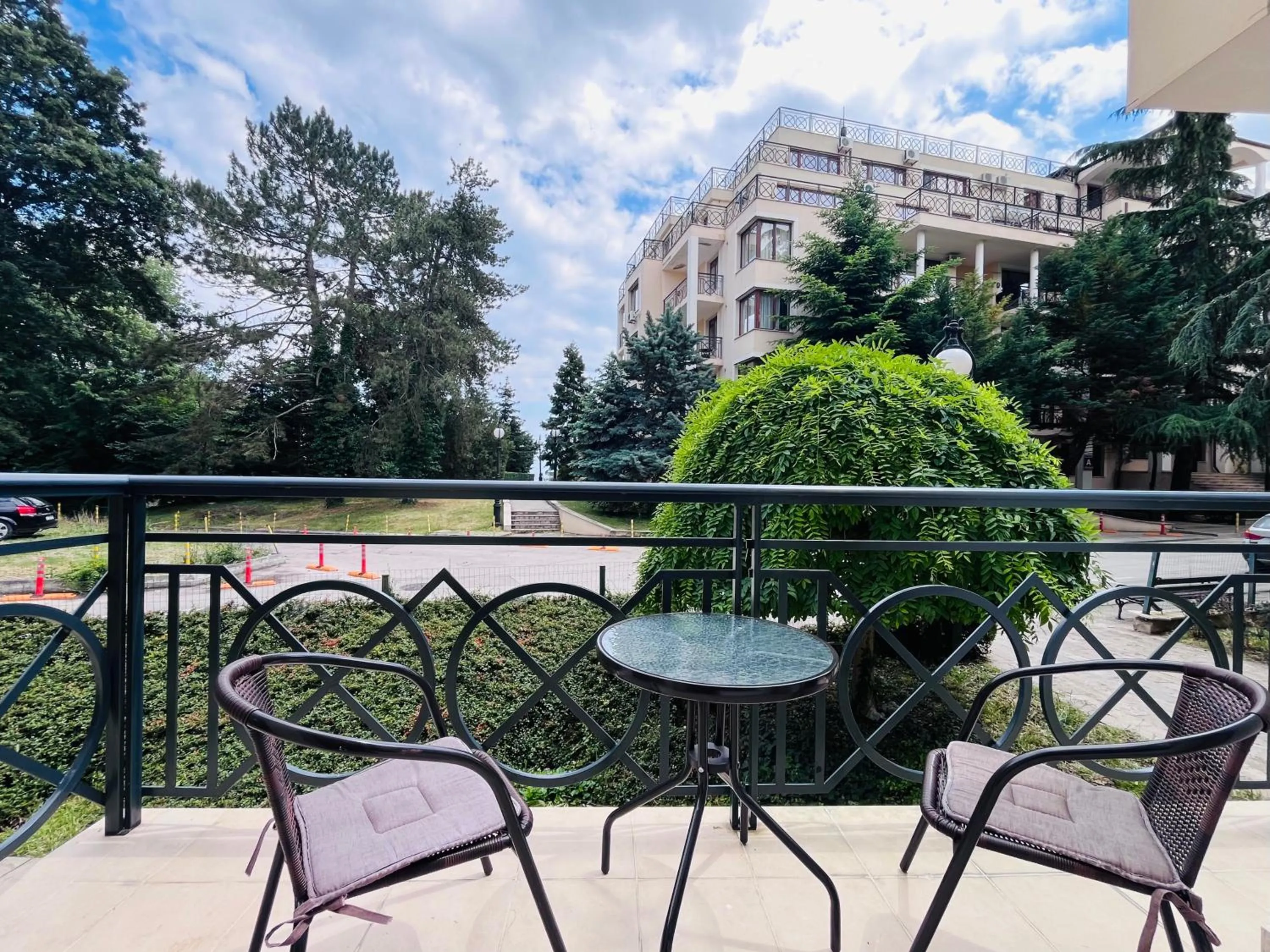 Balcony/Terrace in Sea View Rental Iglika Apartments
