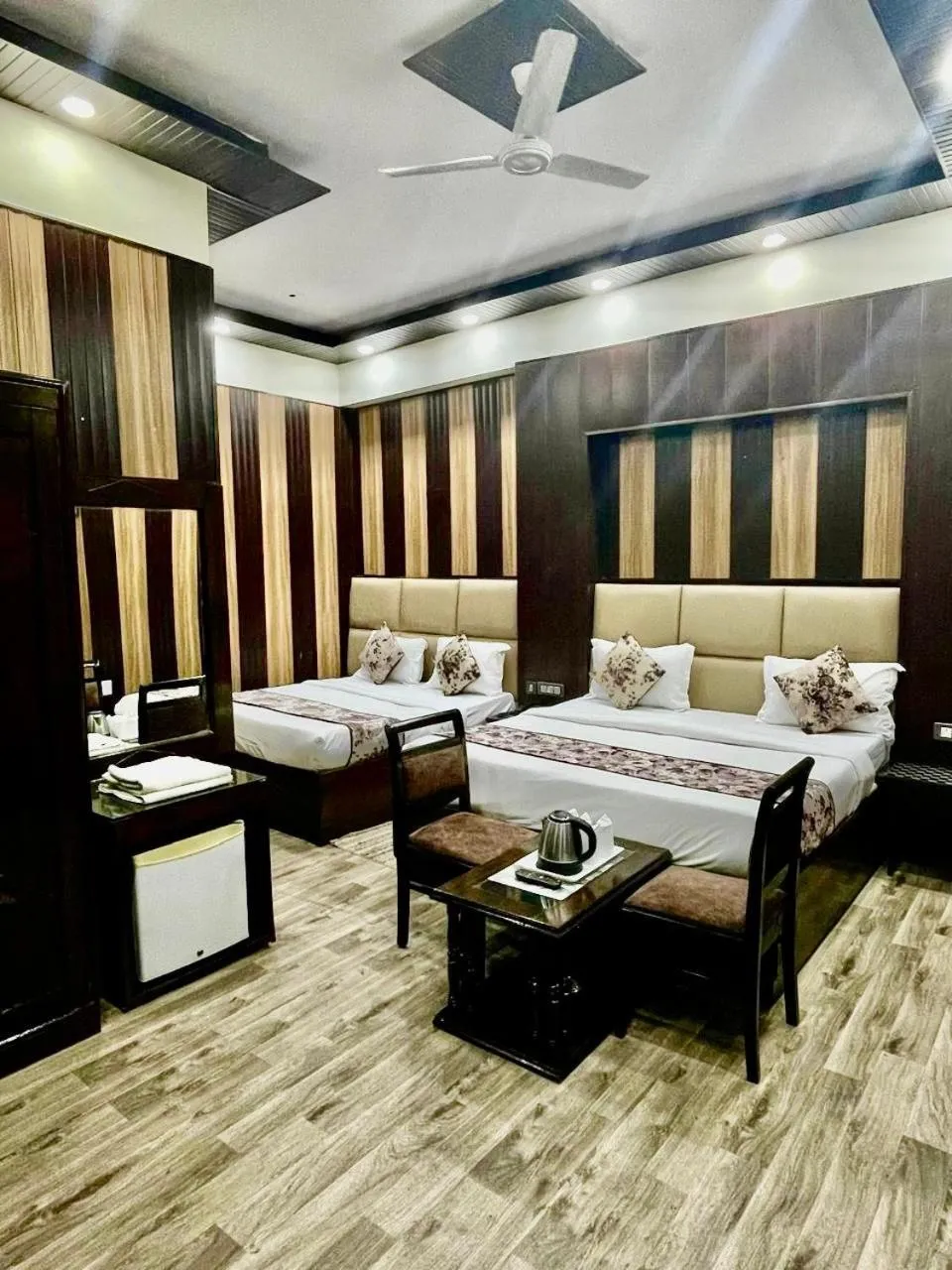 Bed in Hotel Radiance, Karol Bagh, New Delhi