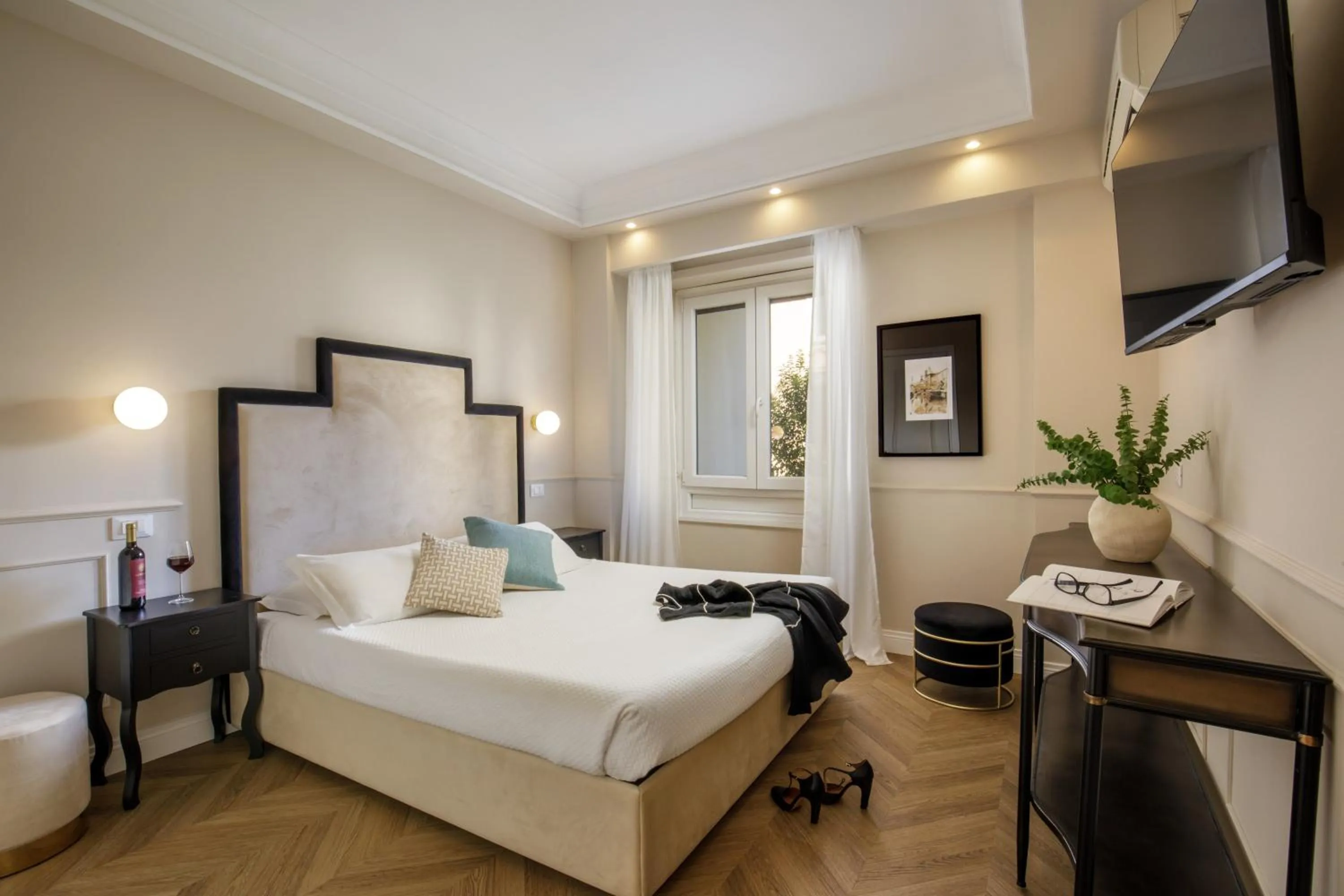 Photo of the whole room, Bed in La Locanda di Piazza del Popolo