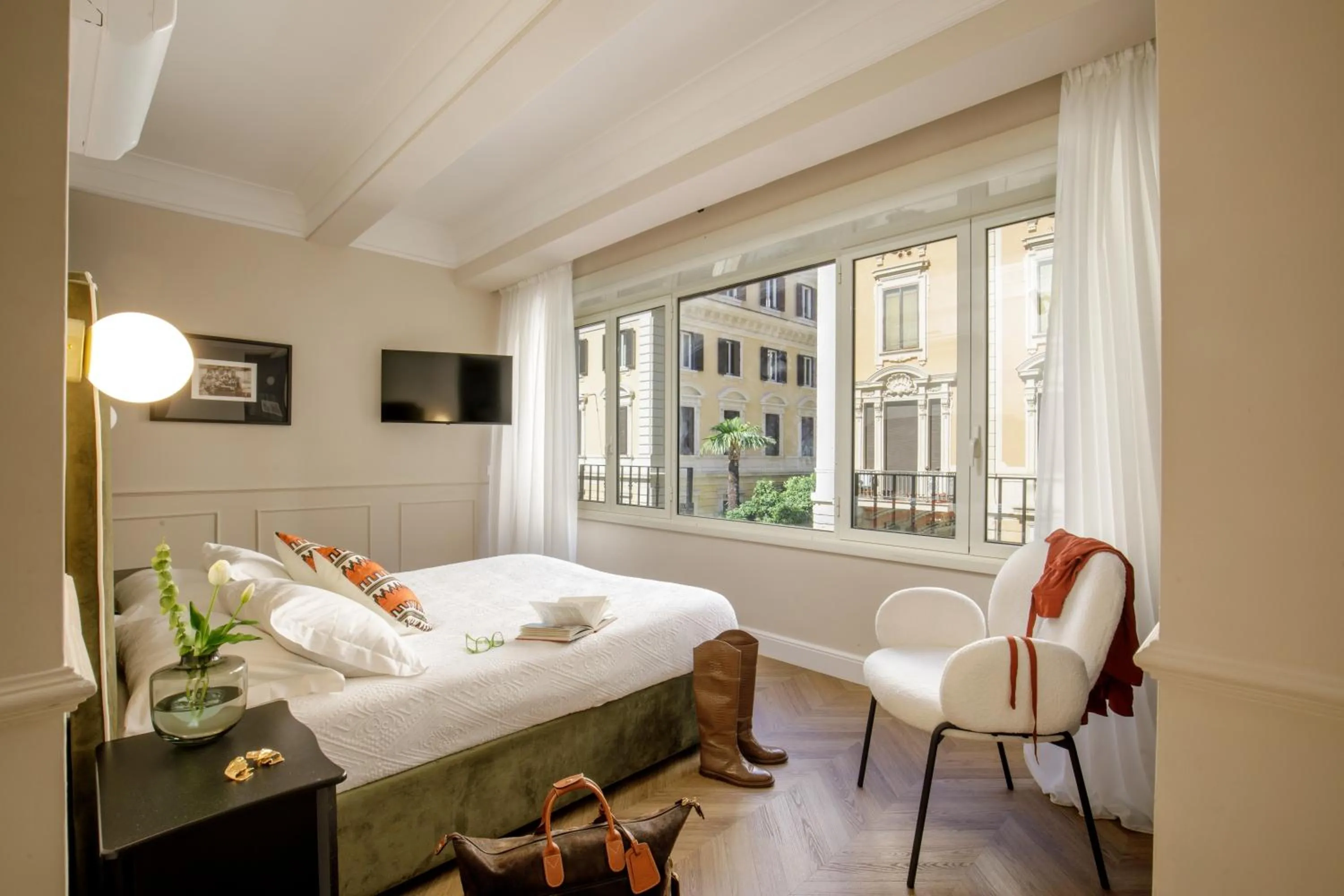 Photo of the whole room, Bed in La Locanda di Piazza del Popolo