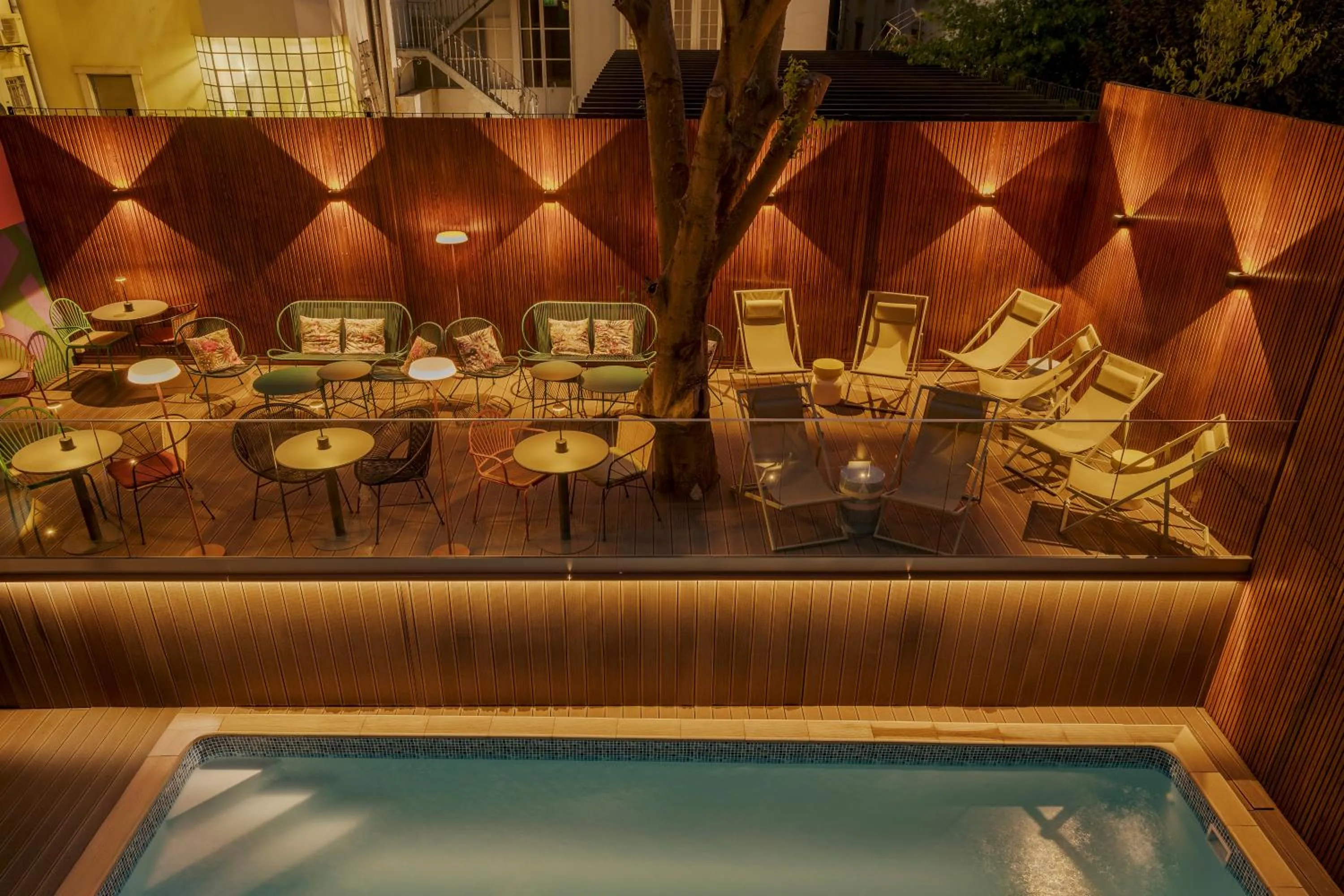 Bird's eye view in Vincci Liberdade