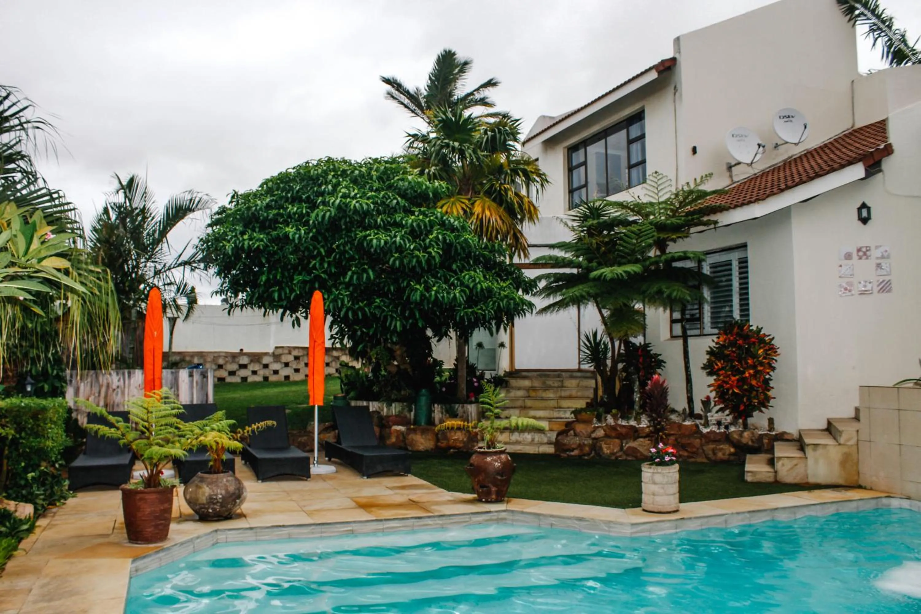 Garden view in La Dolce Vita Umhlanga Guesthouse