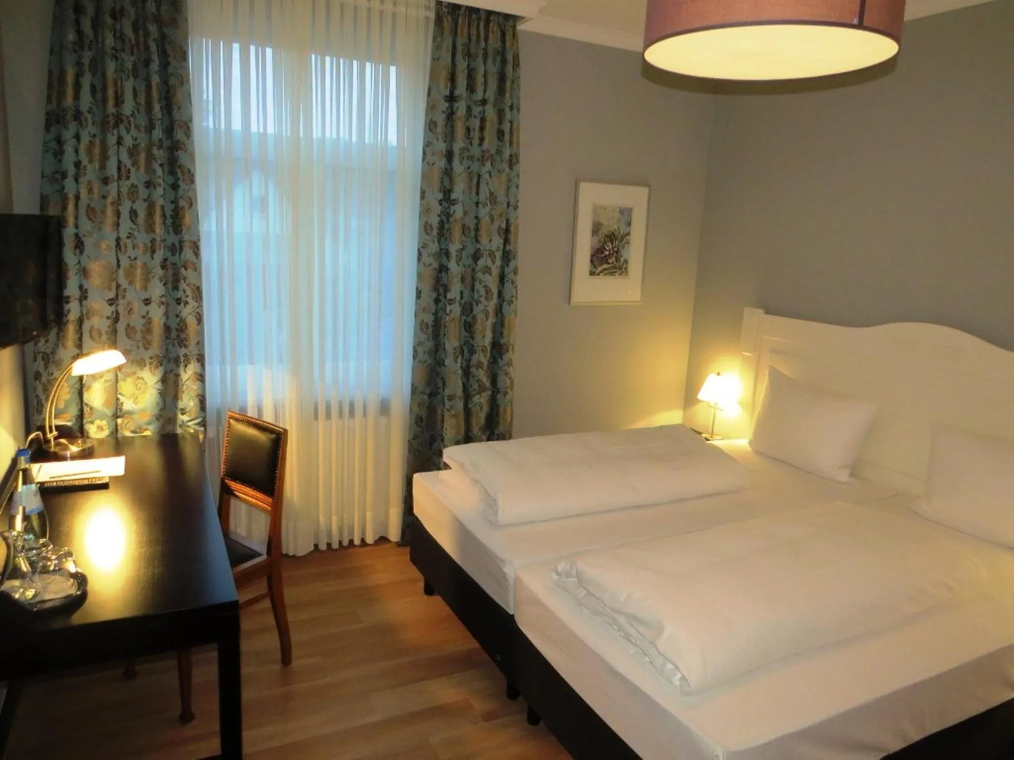 Photo of the whole room, Bed in Villa Waldfrieden - Design trifft Budget