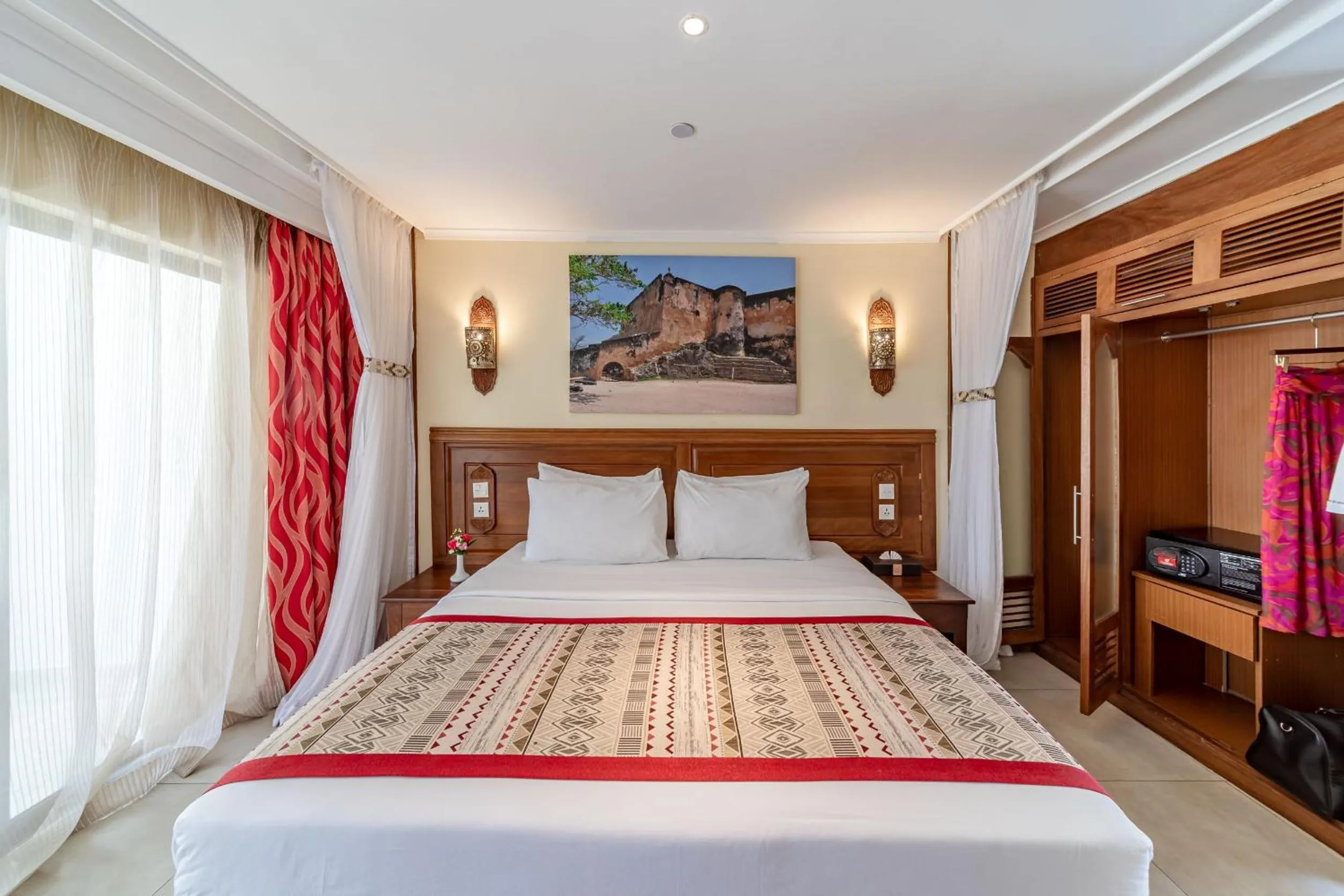 Bedroom, Bed in PrideInn Paradise Beach Resort & Spa Mombasa