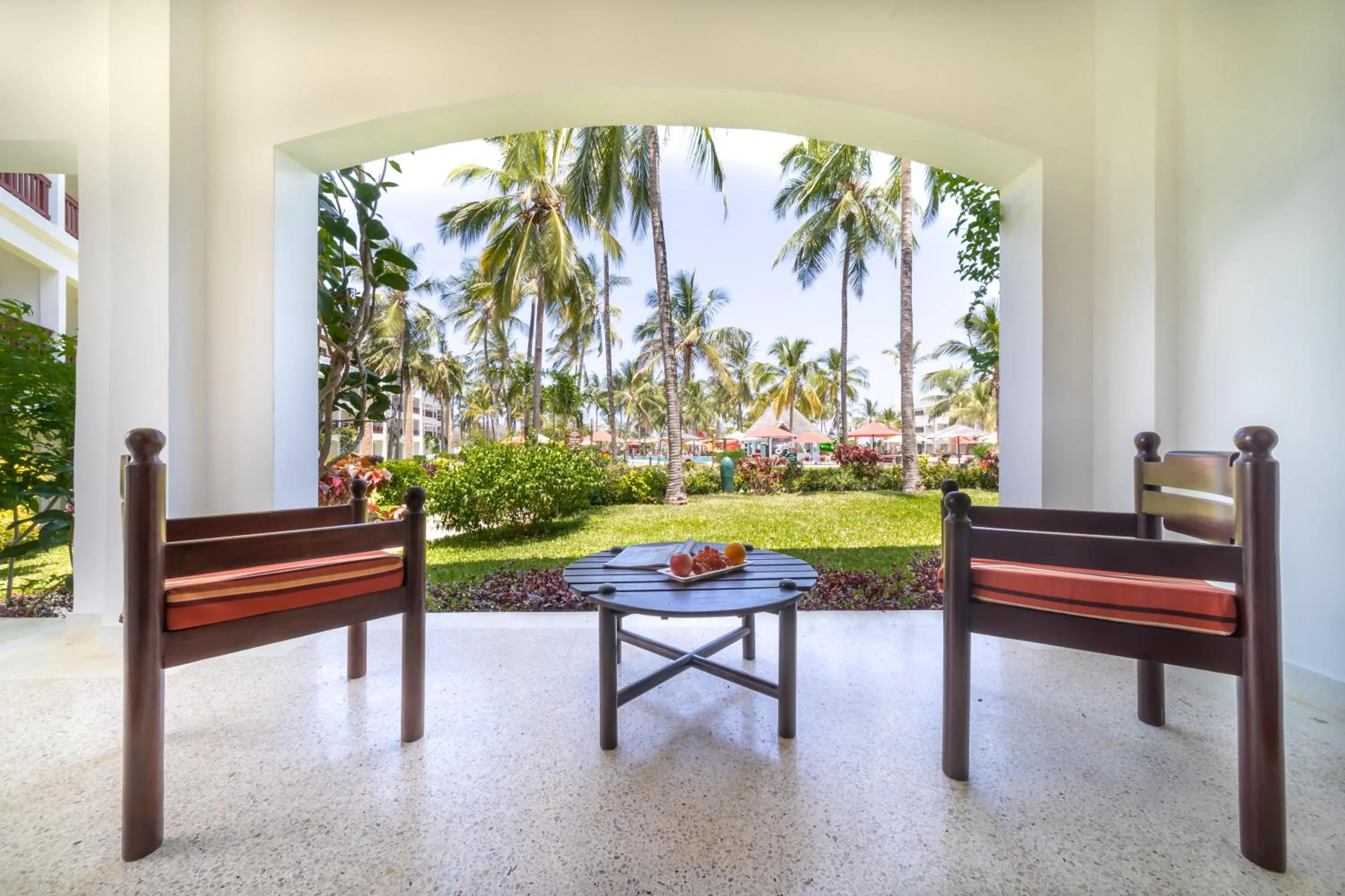 Patio in PrideInn Paradise Beach Resort & Spa Mombasa