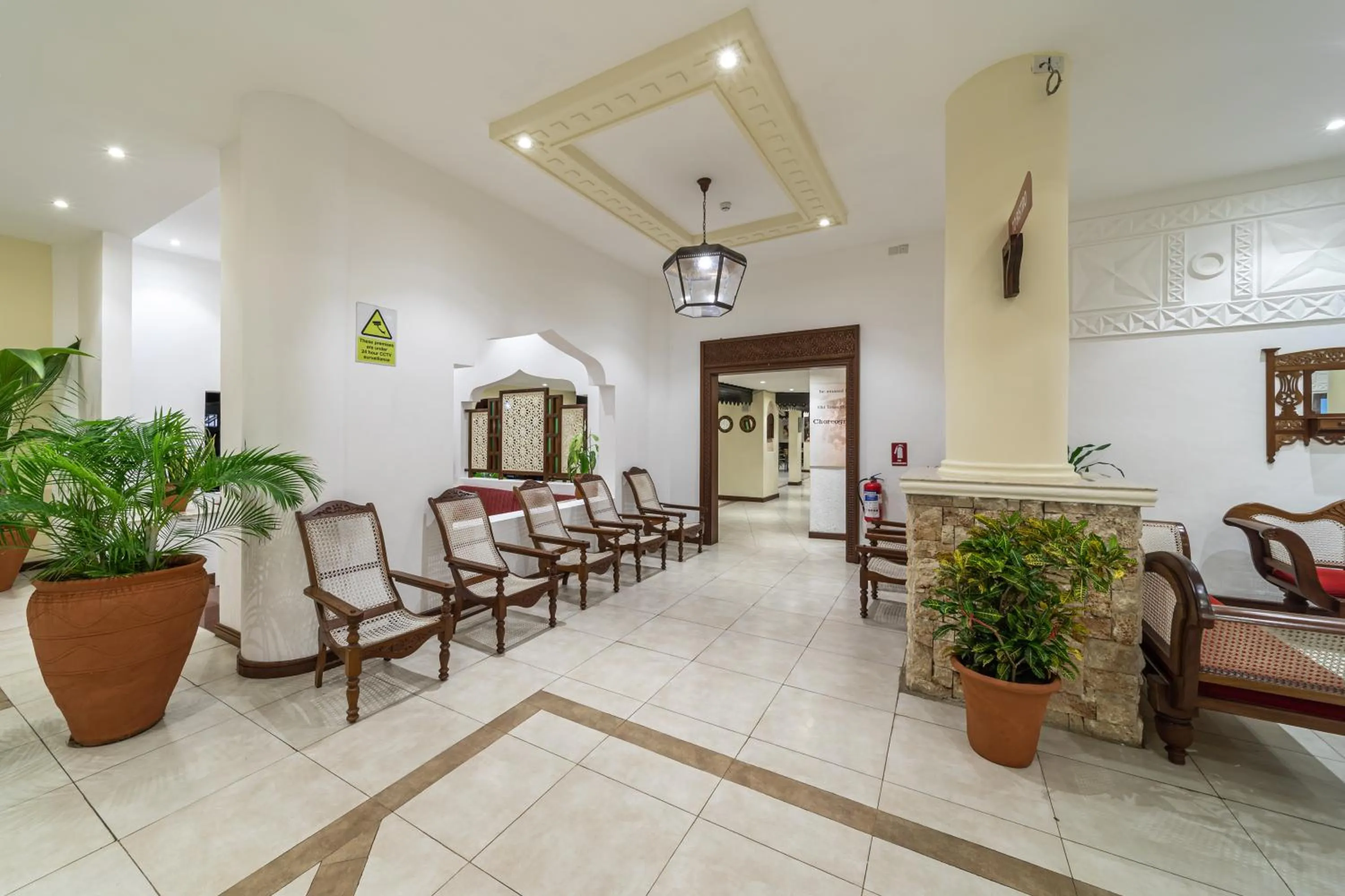 Seating area in PrideInn Paradise Beach Resort & Spa Mombasa