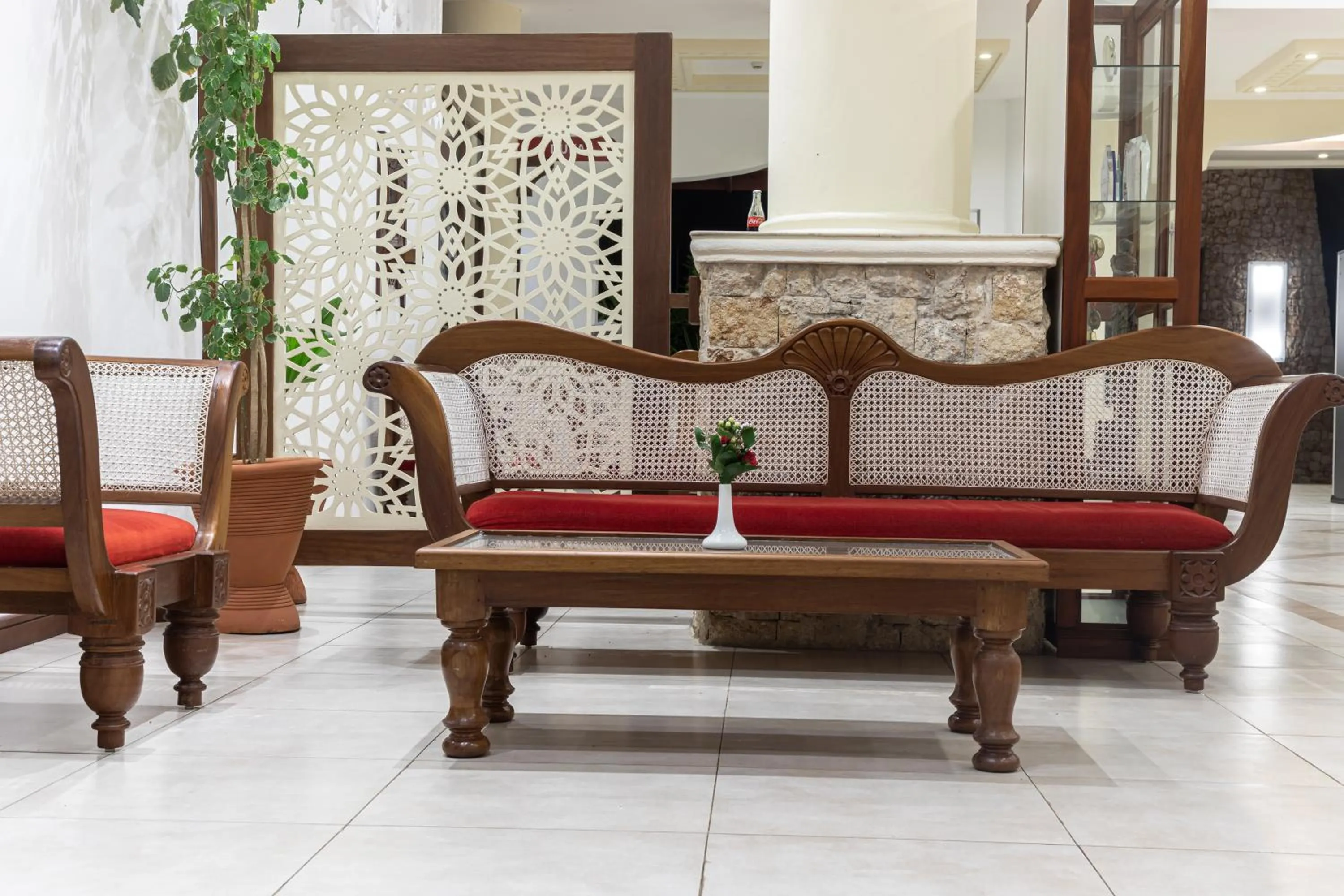 Seating area in PrideInn Paradise Beach Resort & Spa Mombasa