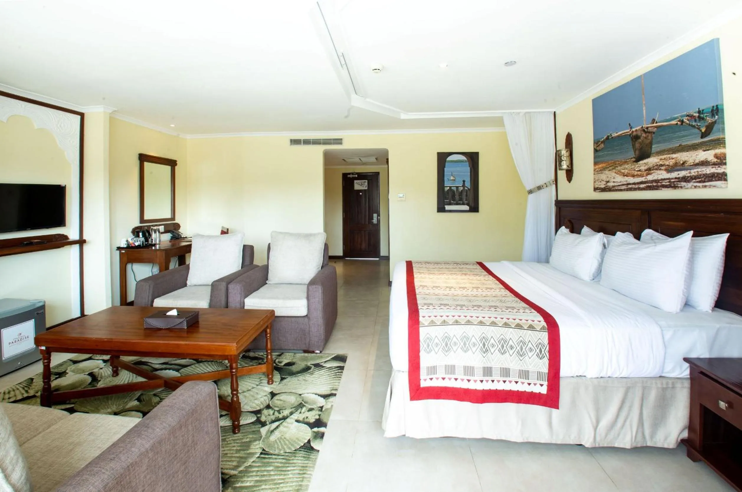 Photo of the whole room, Bed in PrideInn Paradise Beach Resort & Spa Mombasa