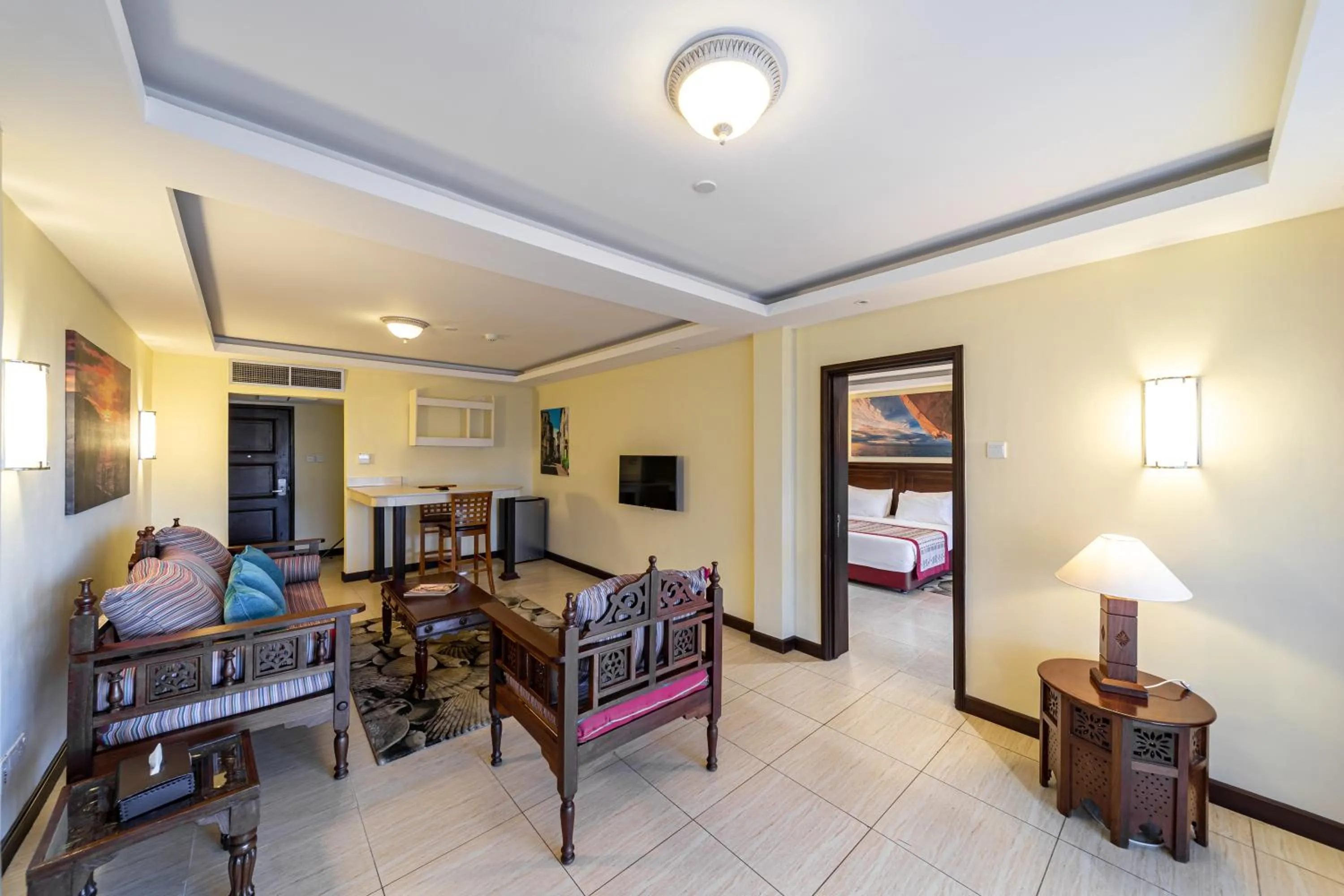 Living room in PrideInn Paradise Beach Resort & Spa Mombasa