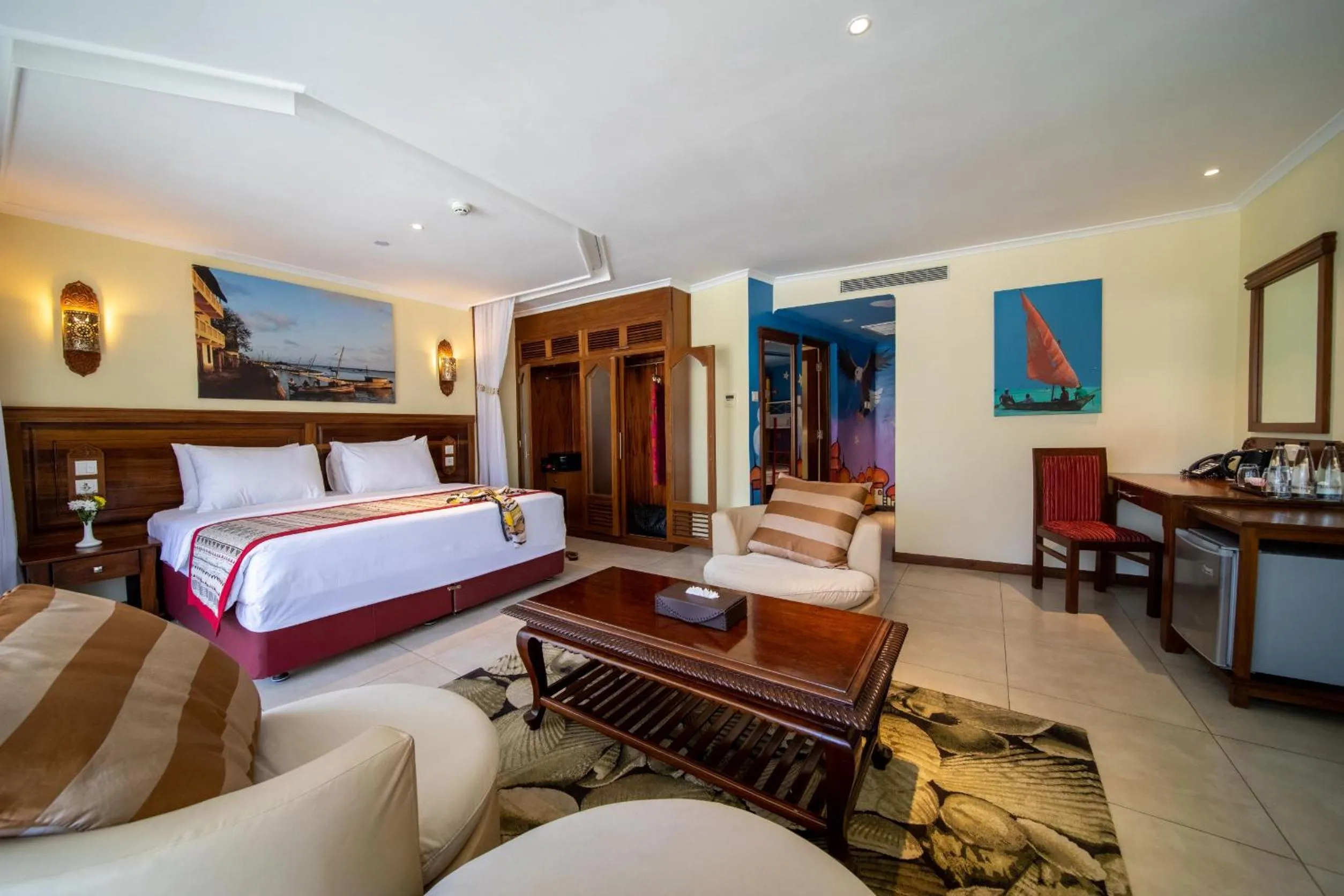 Photo of the whole room, Bed in PrideInn Paradise Beach Resort & Spa Mombasa