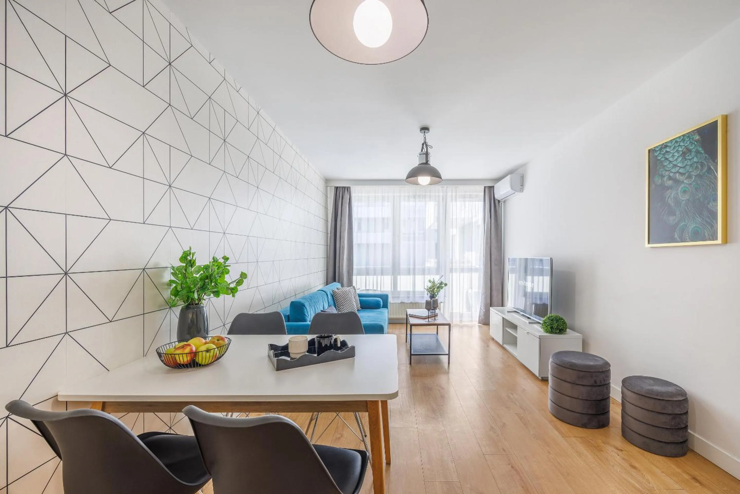 Living room in Emihouse CityVibe Apartments