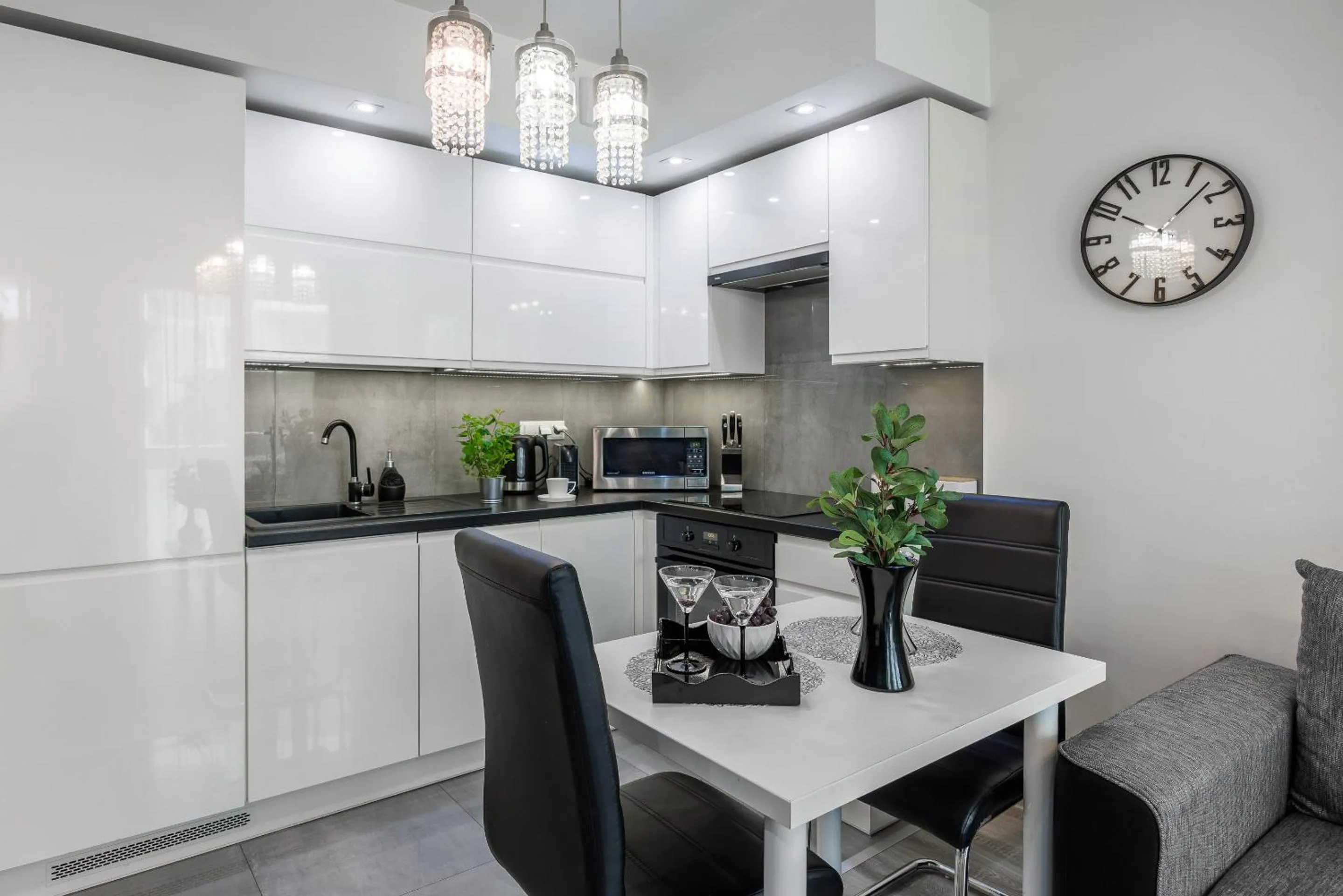 Kitchen or kitchenette in Emihouse CityVibe Apartments