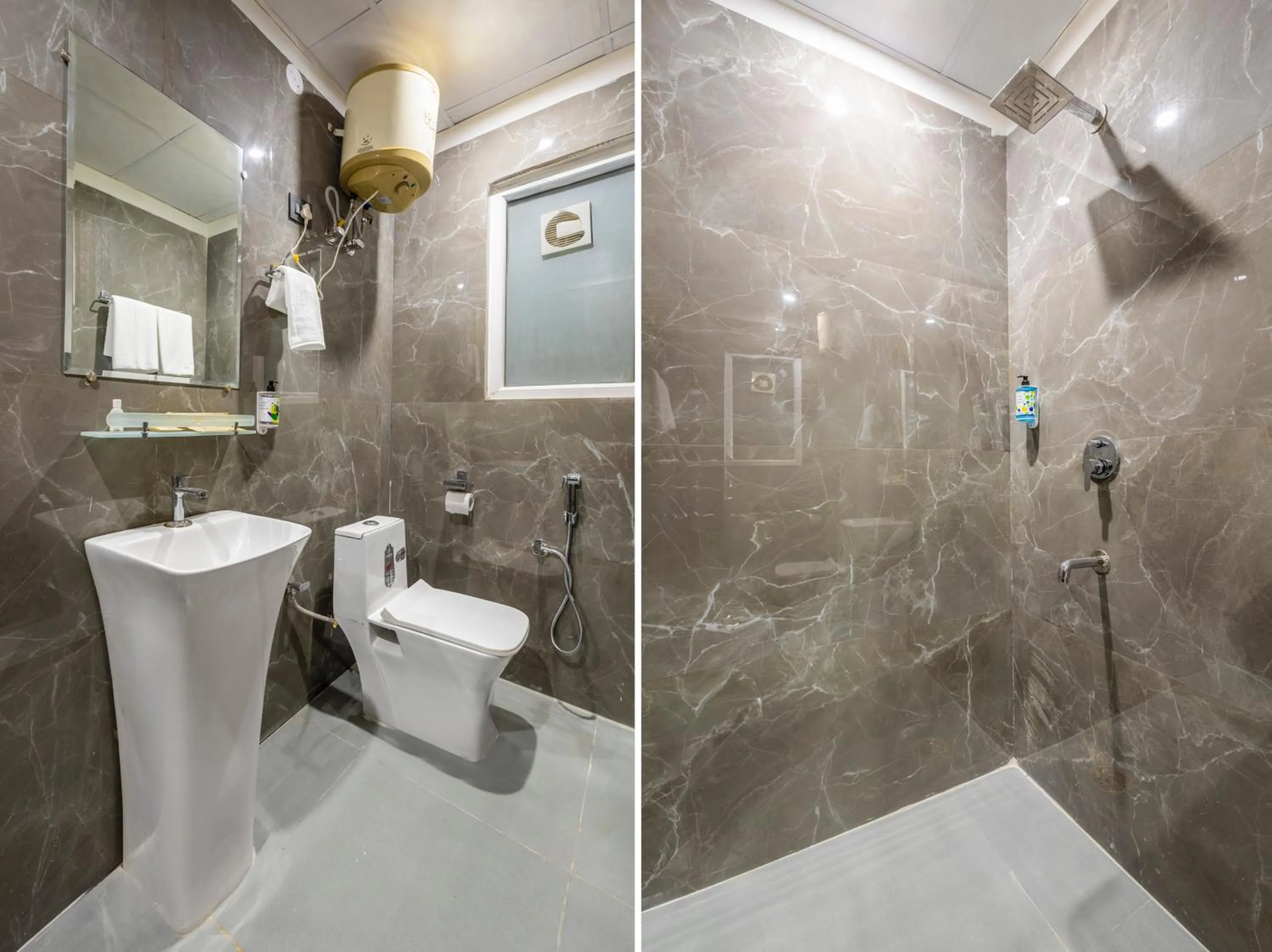 Bathroom in Treebo Accent Park Hotel And Banquet
