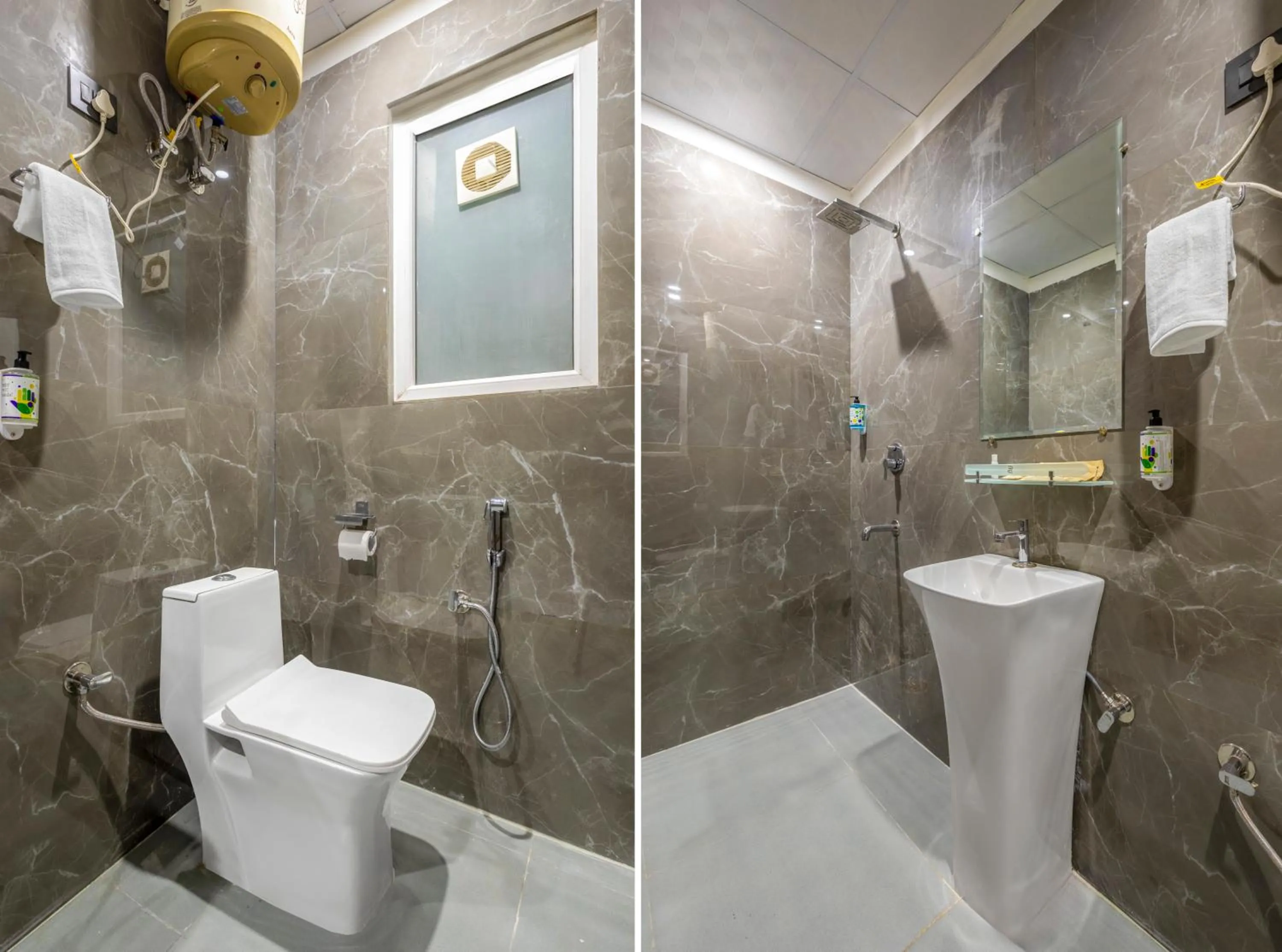 Bathroom in Treebo Accent Park Hotel And Banquet