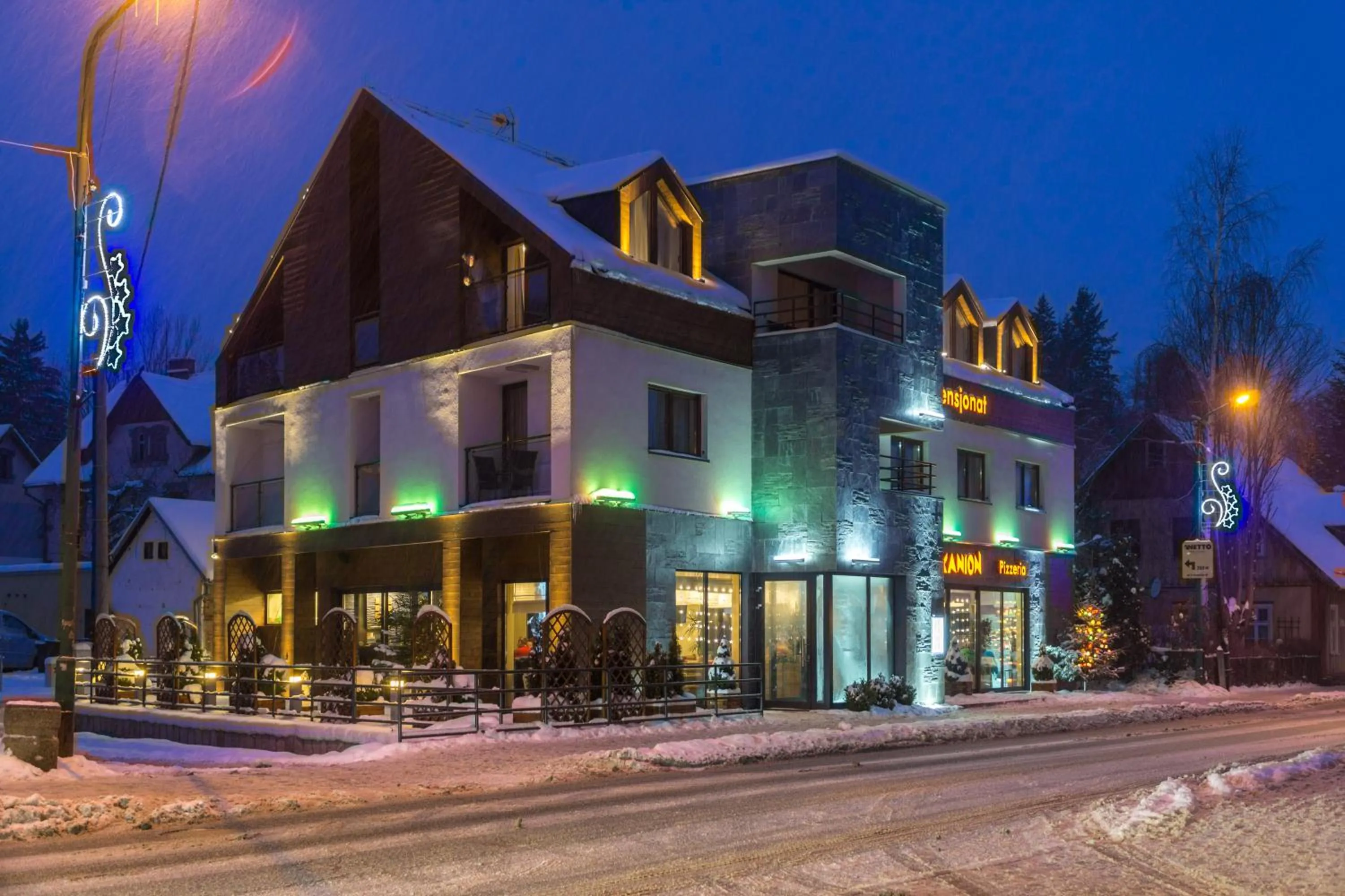 Property building in Pensjonat Kanion