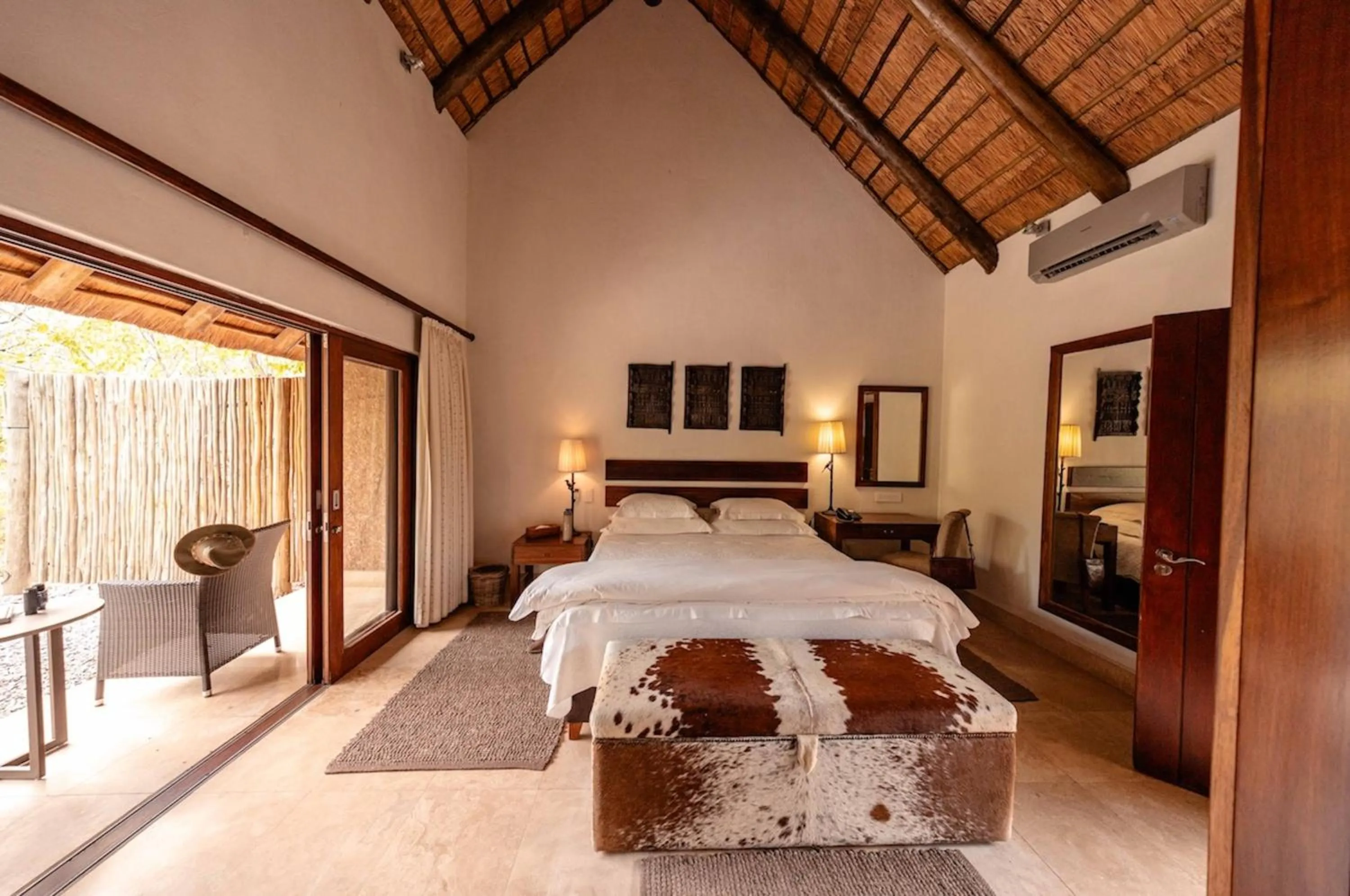 Bed in Kapama Southern Camp