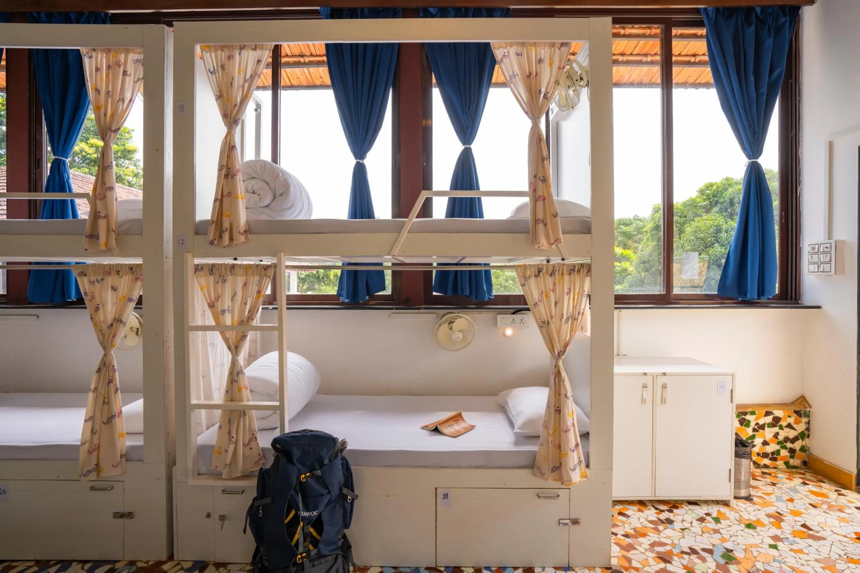 Bed in Moustache Goa Luxuria