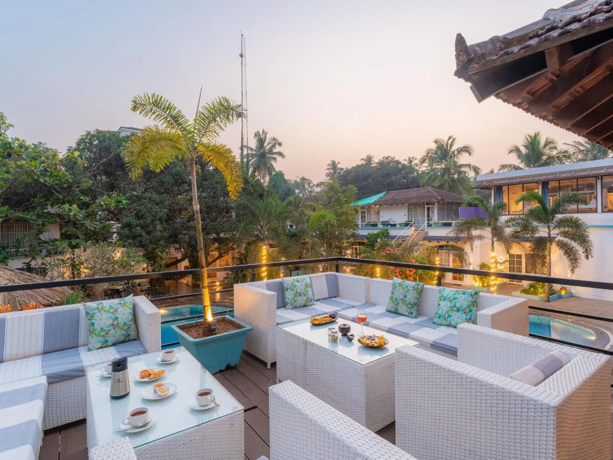 Restaurant/places to eat in Moustache Goa Luxuria