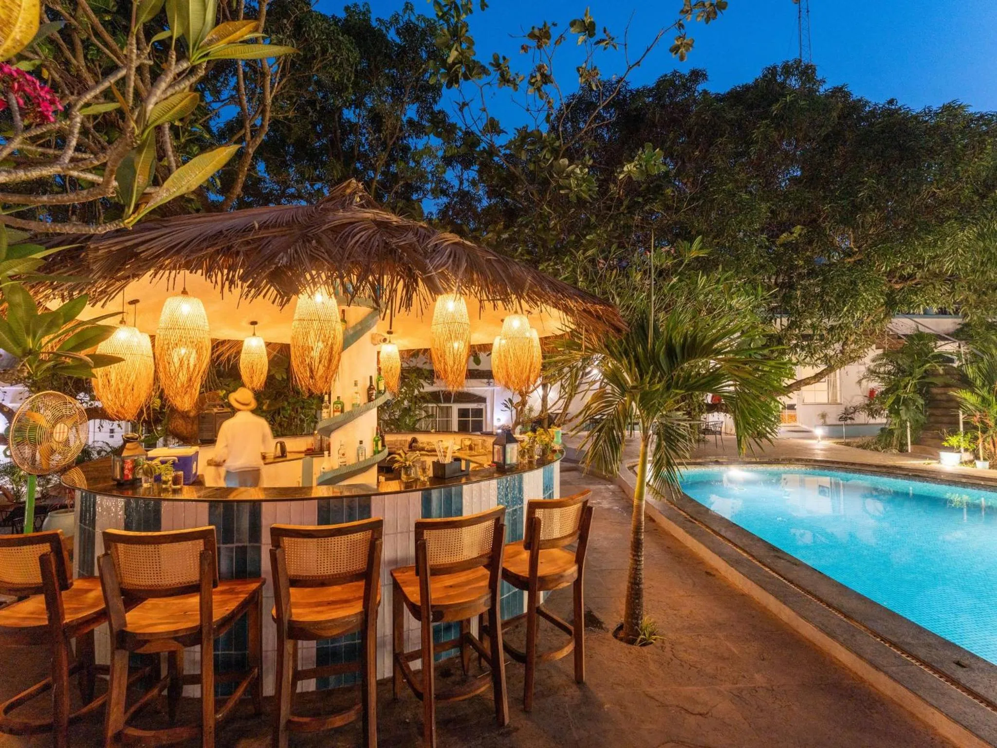 Lounge or bar in Moustache Goa Luxuria