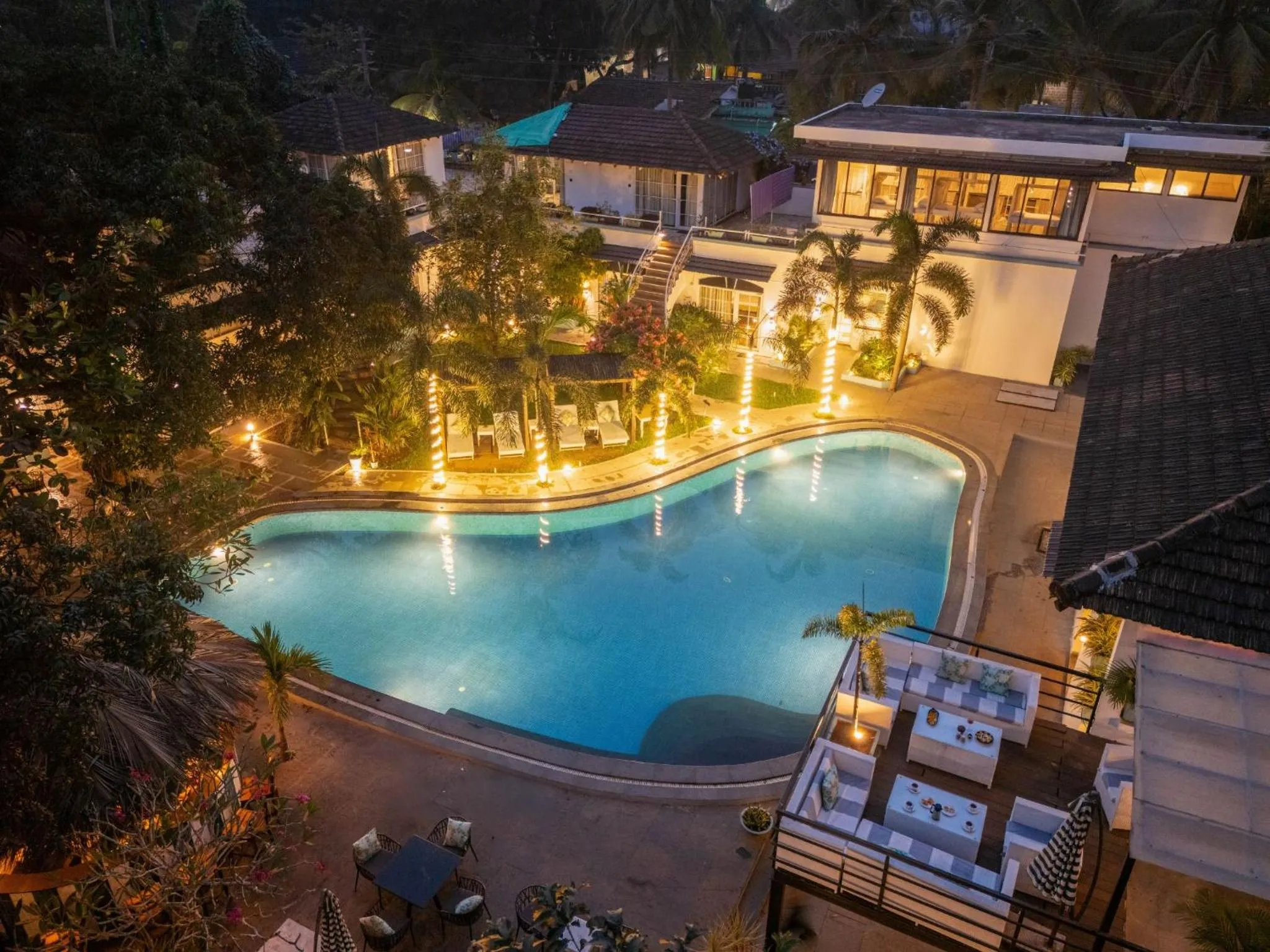 Property building in Moustache Goa Luxuria