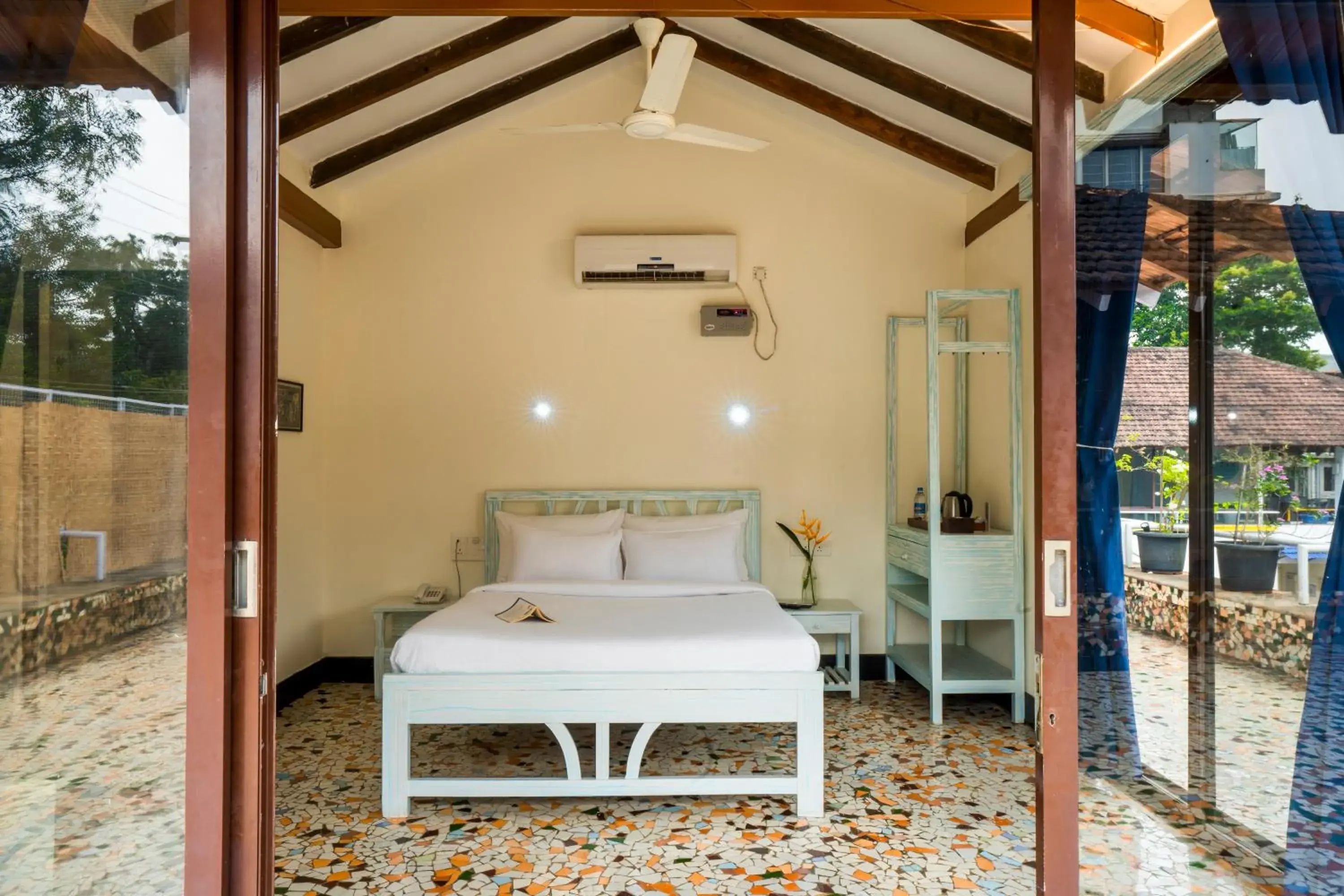 King Room with Garden View in Moustache Goa Luxuria King Room with Garden View in Moustache Goa Luxuria