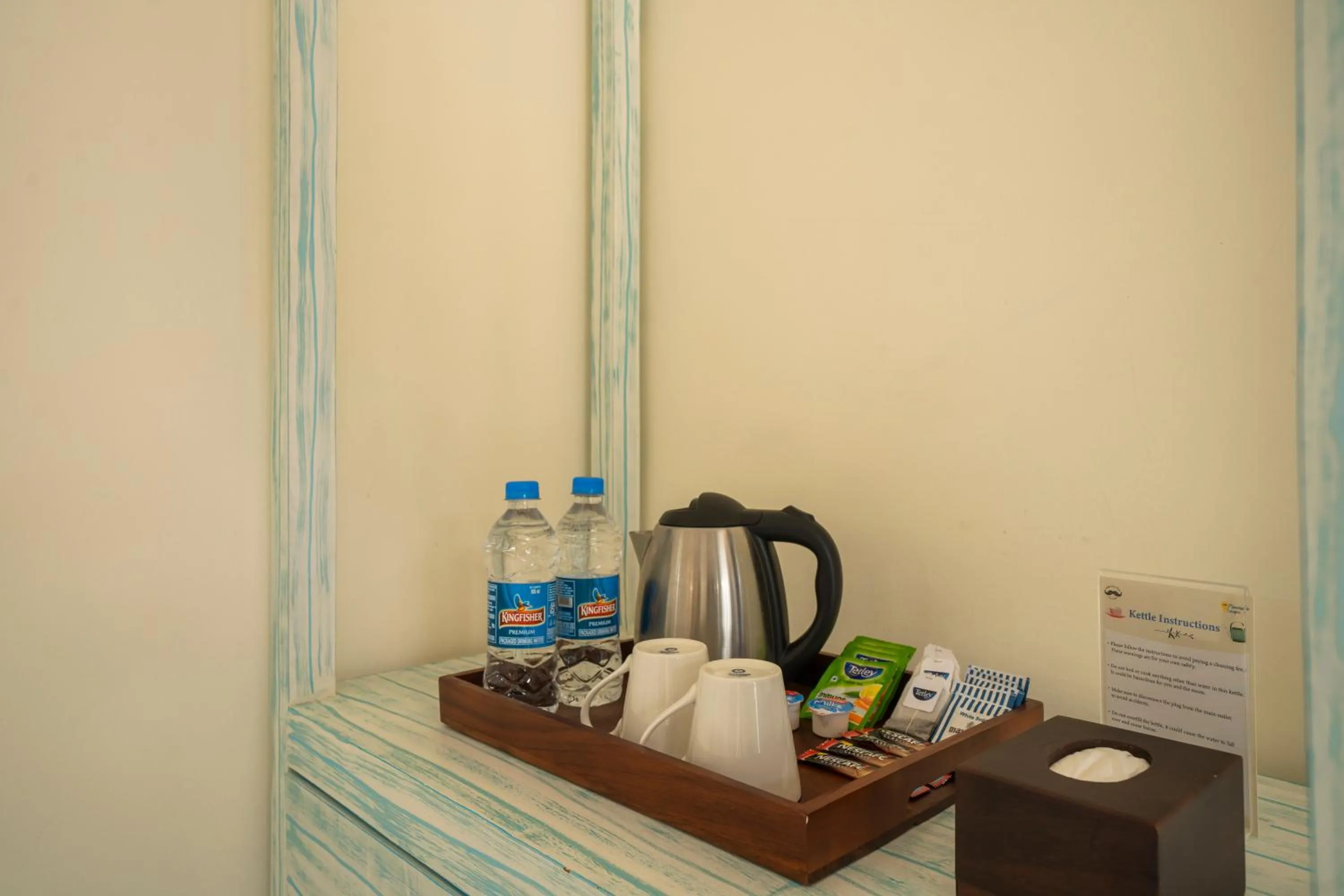 Coffee/tea facilities in Moustache Goa Luxuria