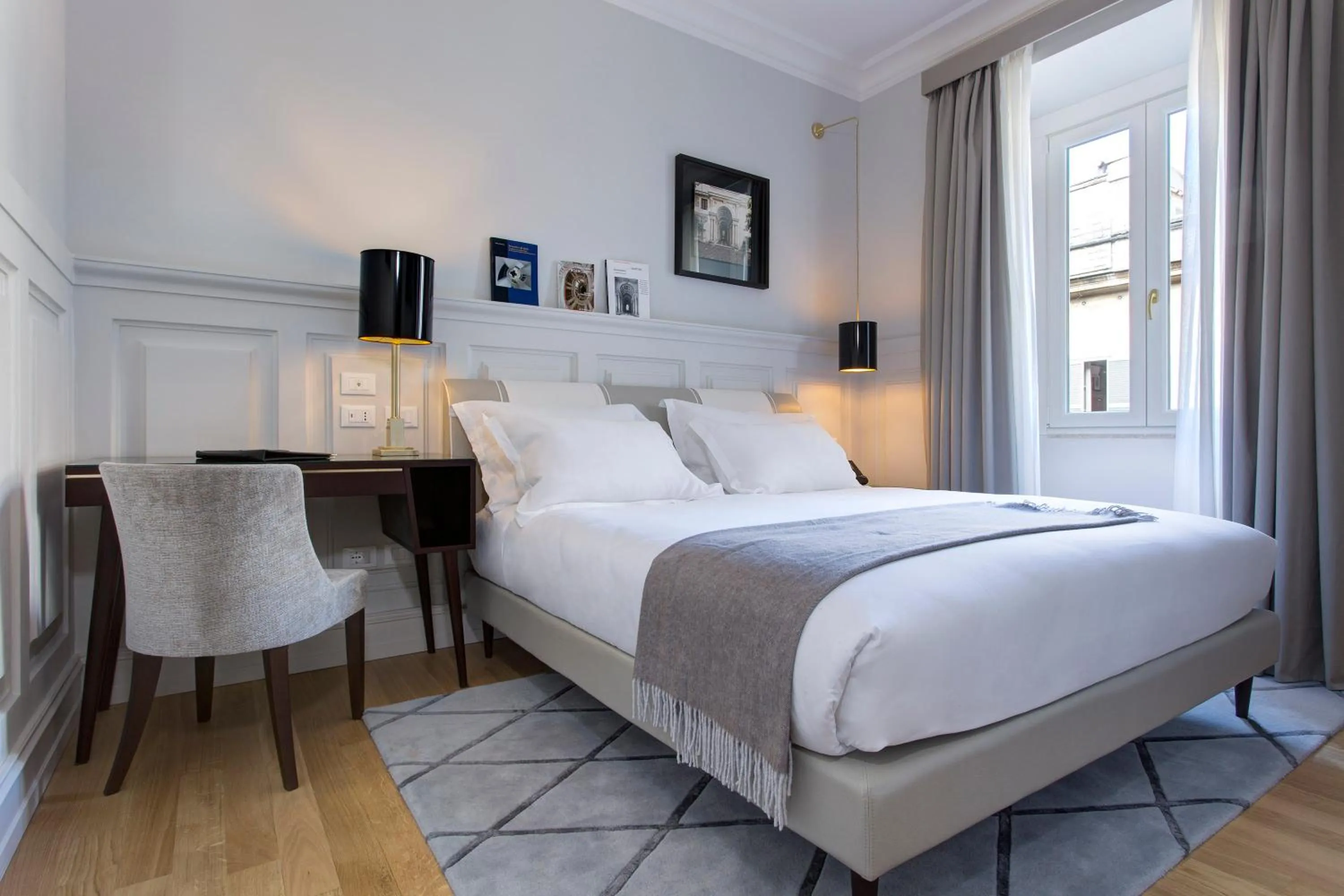 Bedroom, Bed in Le case di Andrea - Roof Suite Rome