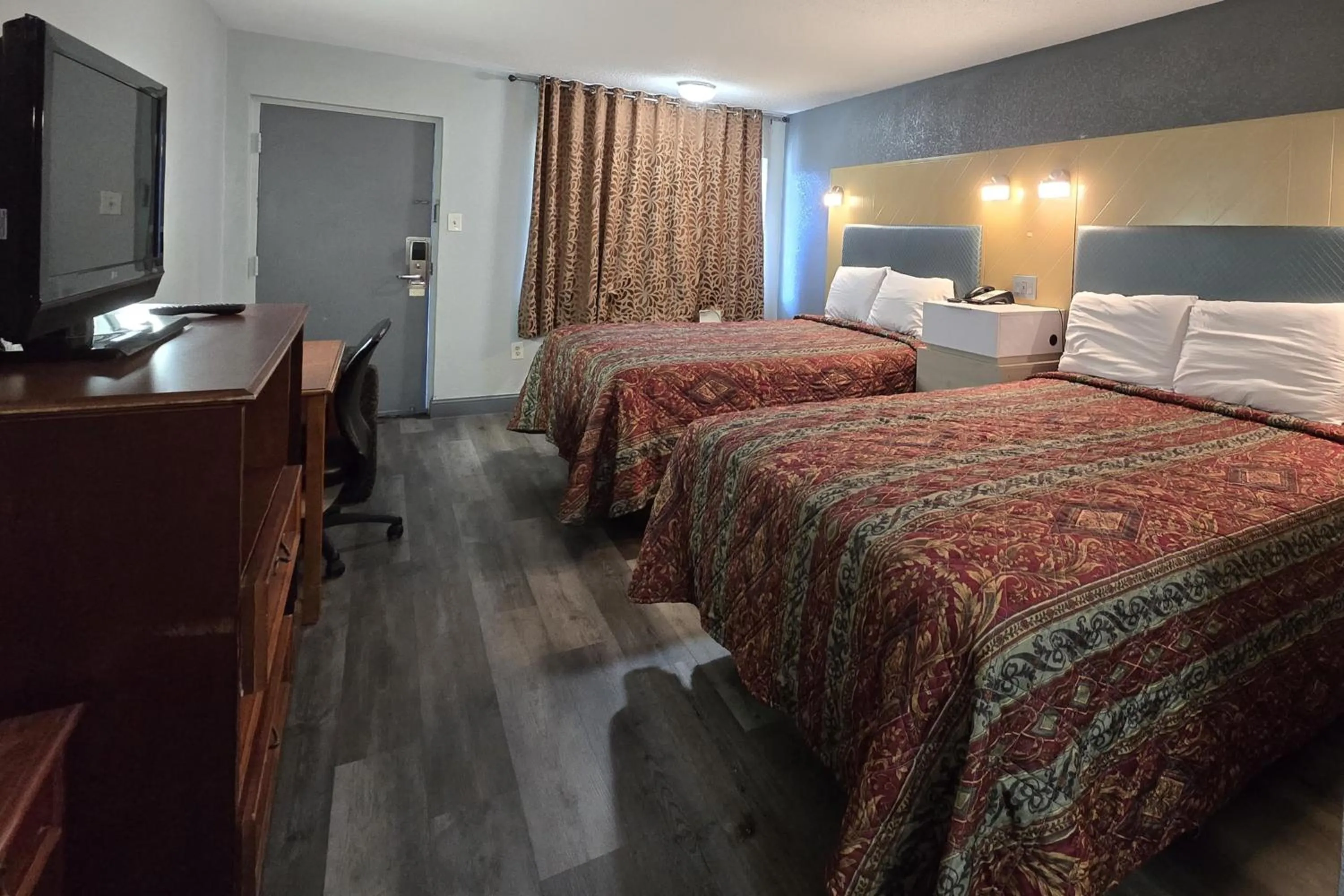 Bedroom, Bed in Eagle Inn by Hotel O Richmond Midlothian Turnpike