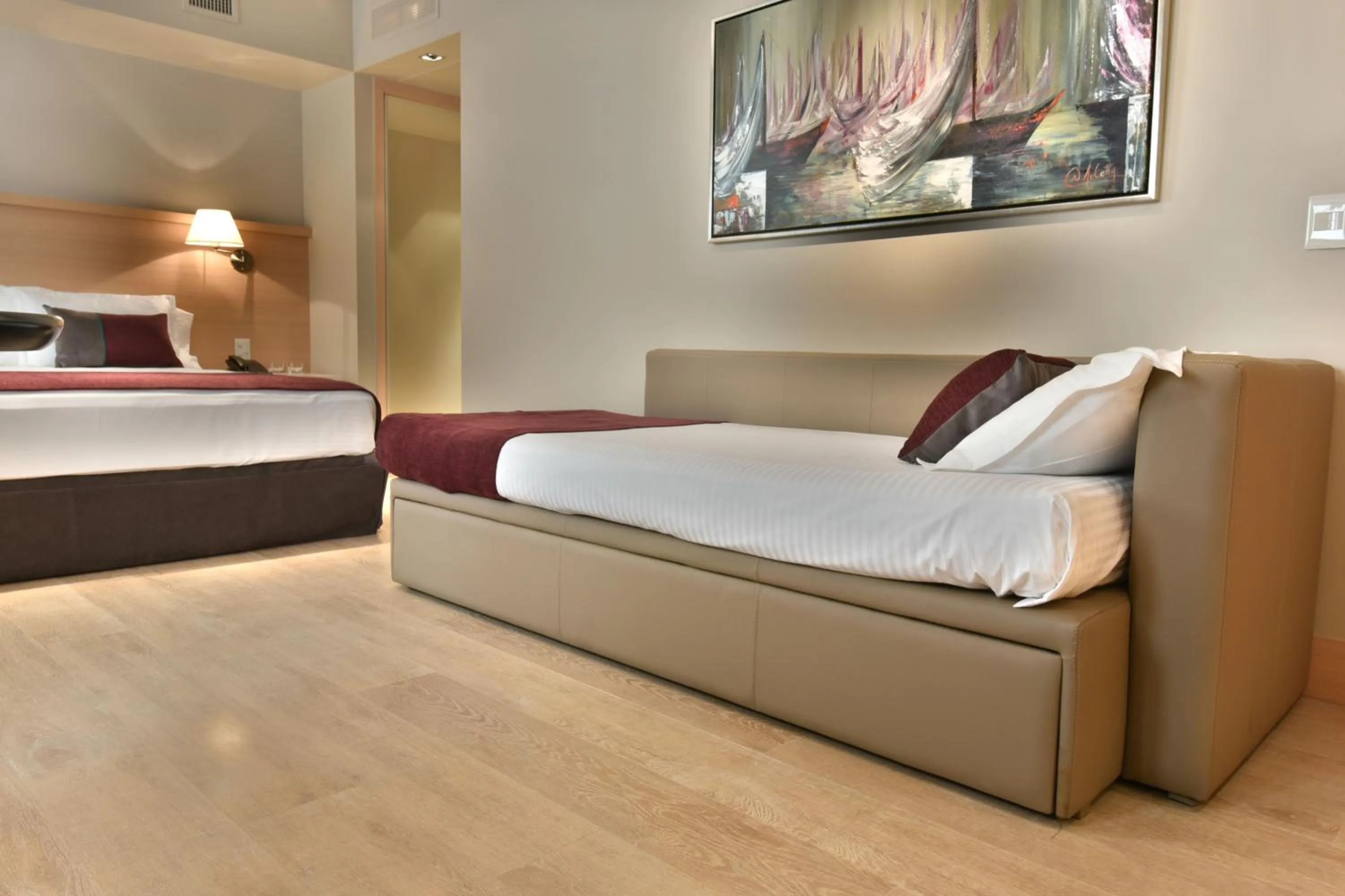 Bed in ARC Recoleta Boutique Hotel & Spa