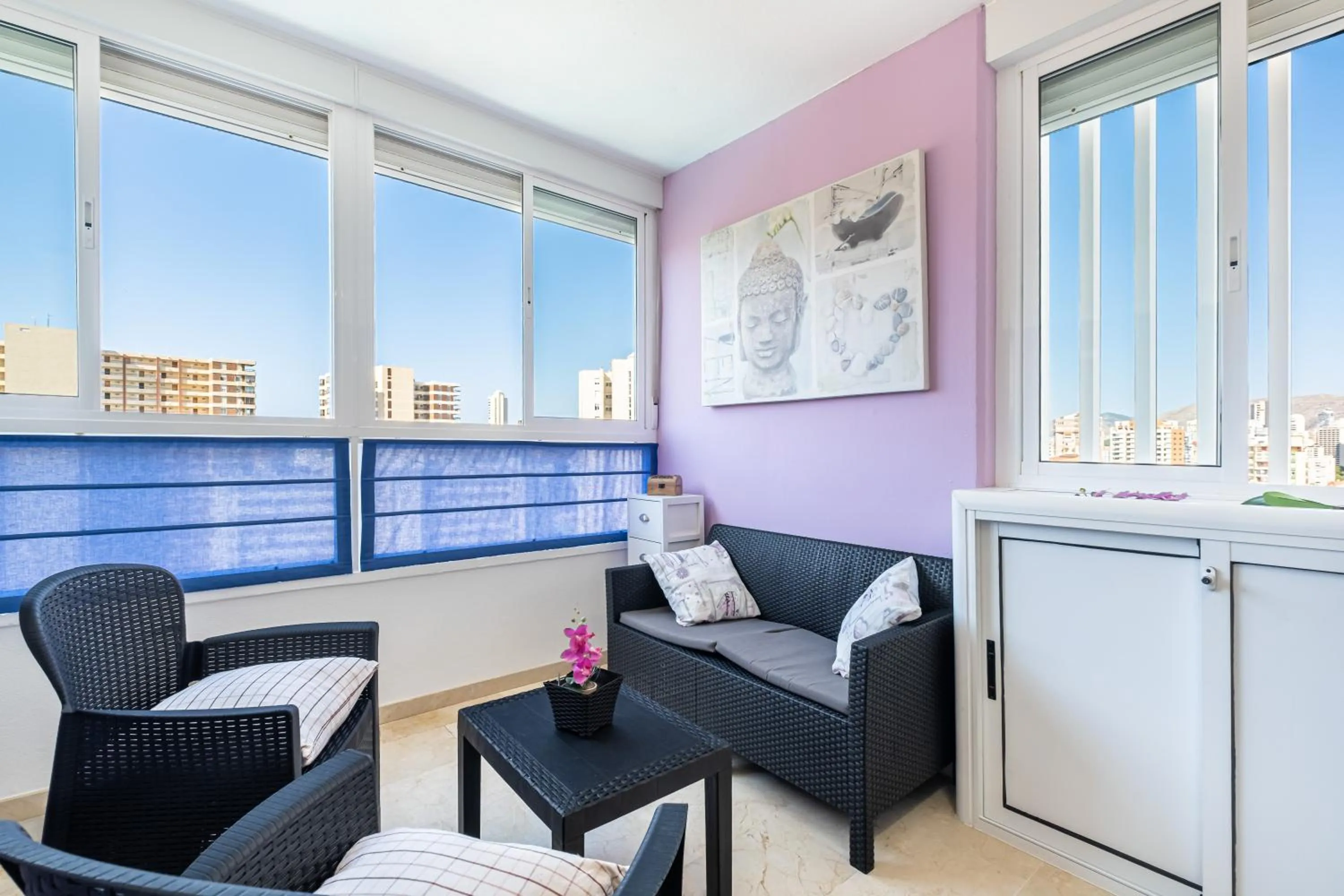 Balcony/Terrace in Gemelos 22 Resort Apartment 2-15-B Levante Beach