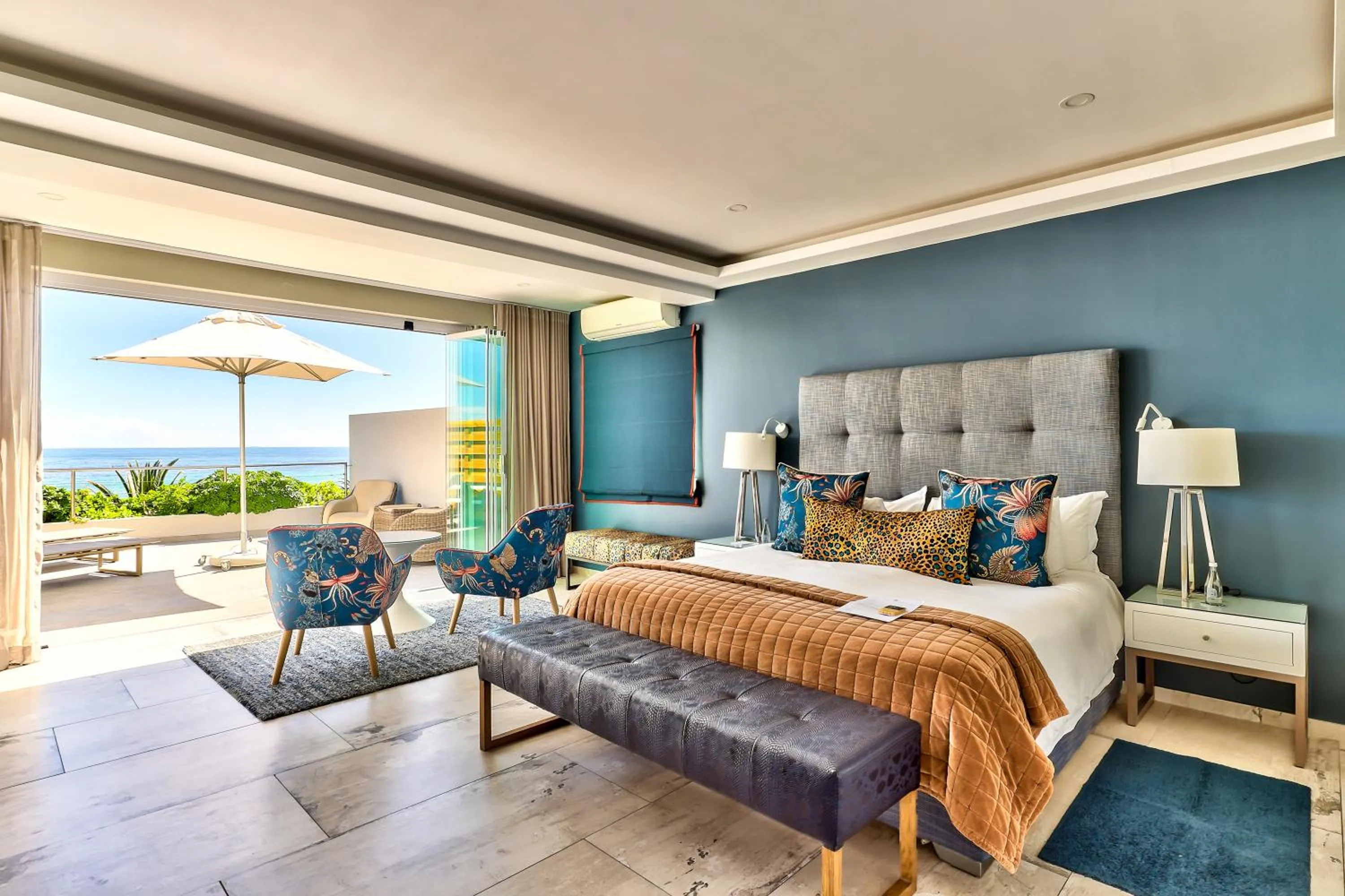 Bed in Ocean View House