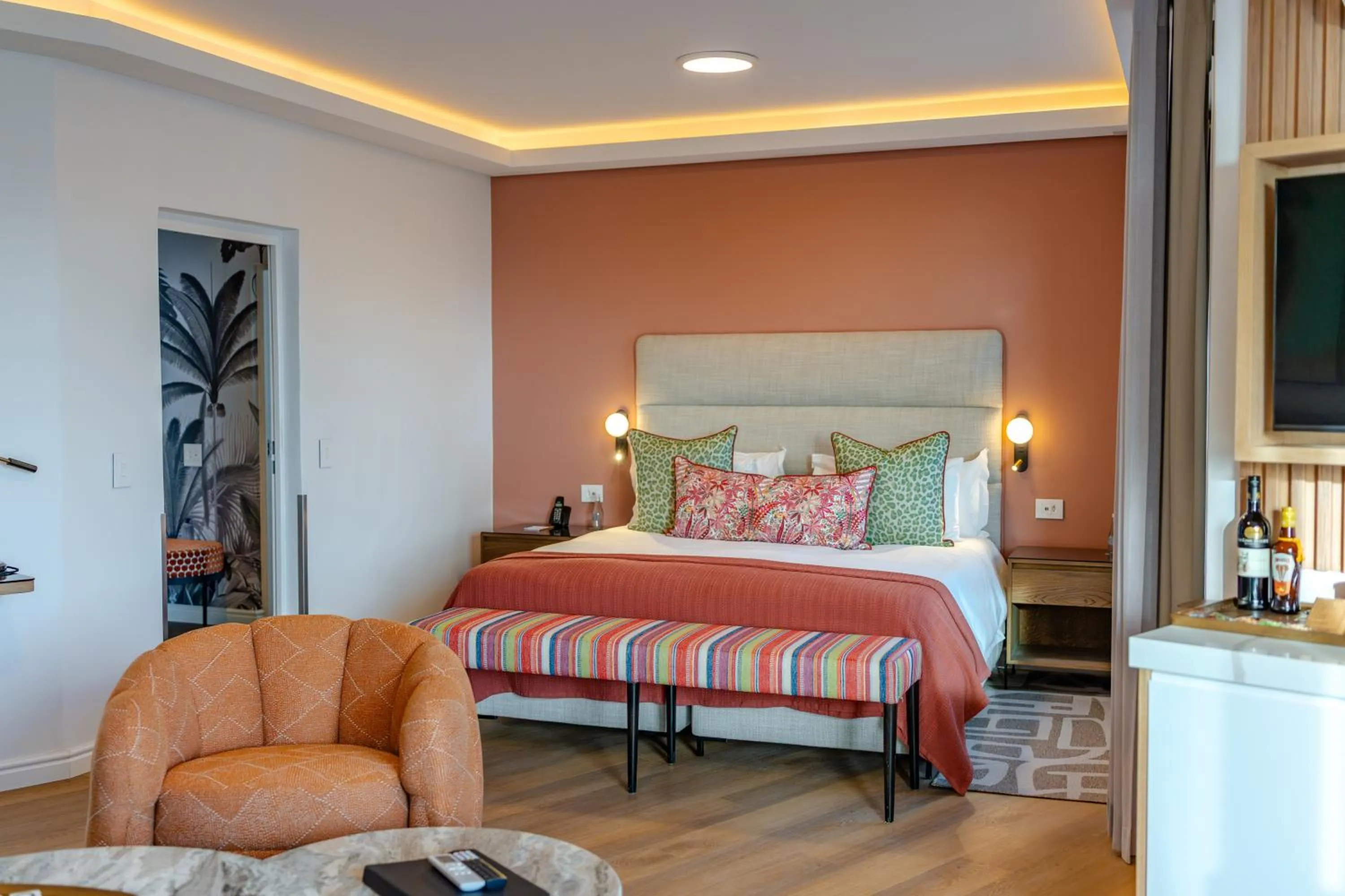 Bed in Ocean View House