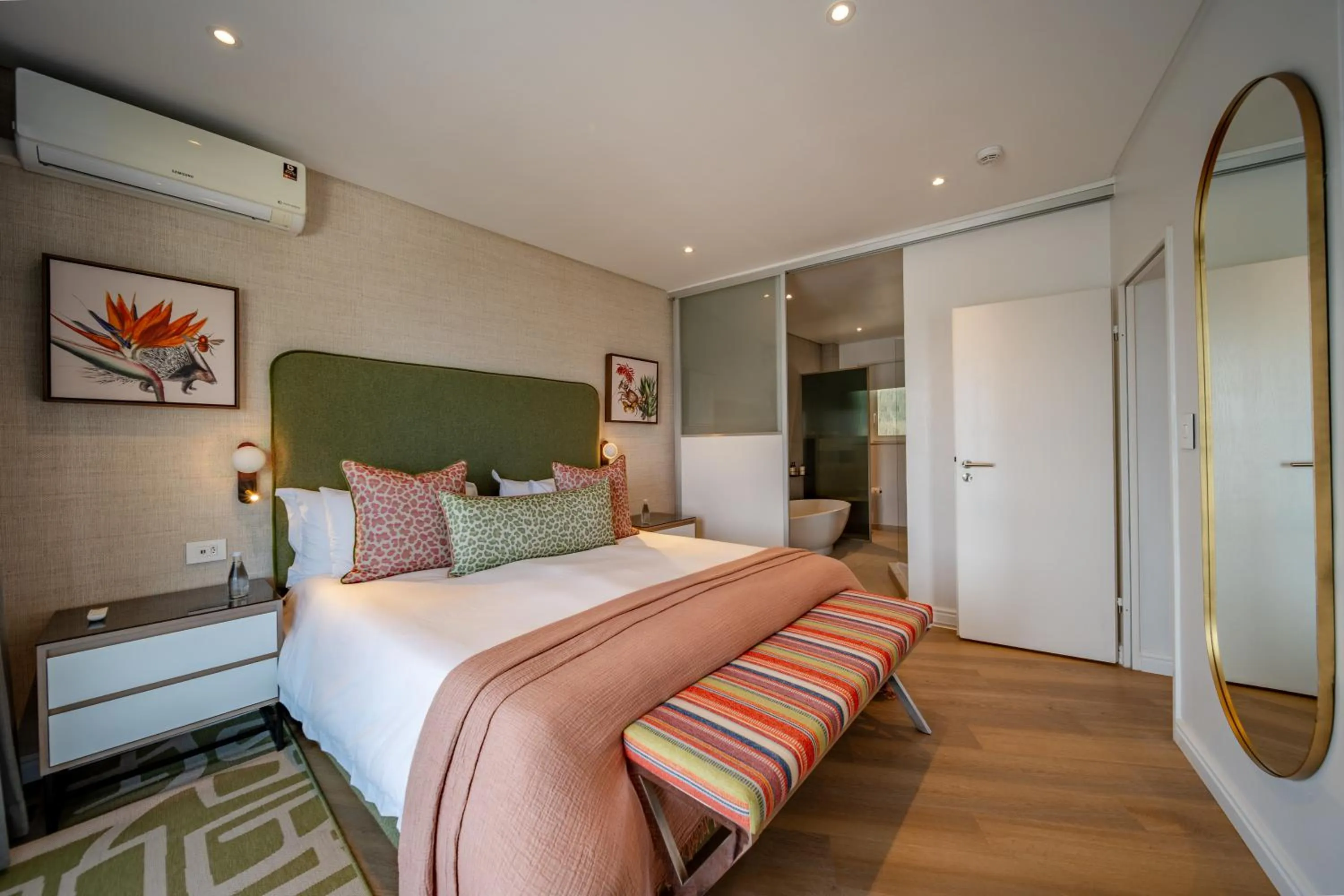 Bed in Ocean View House