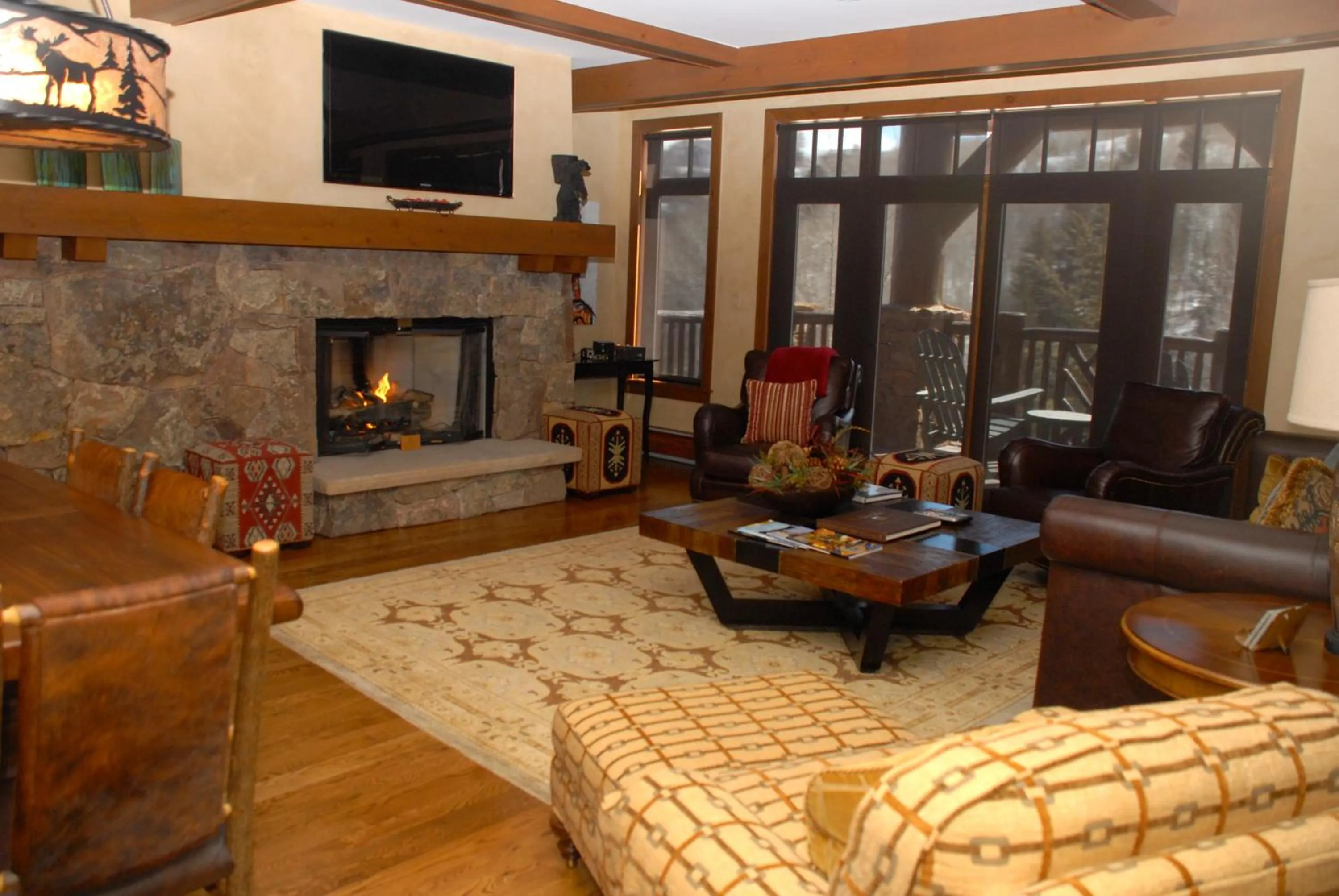 Living room in Bachelor Gulch Village