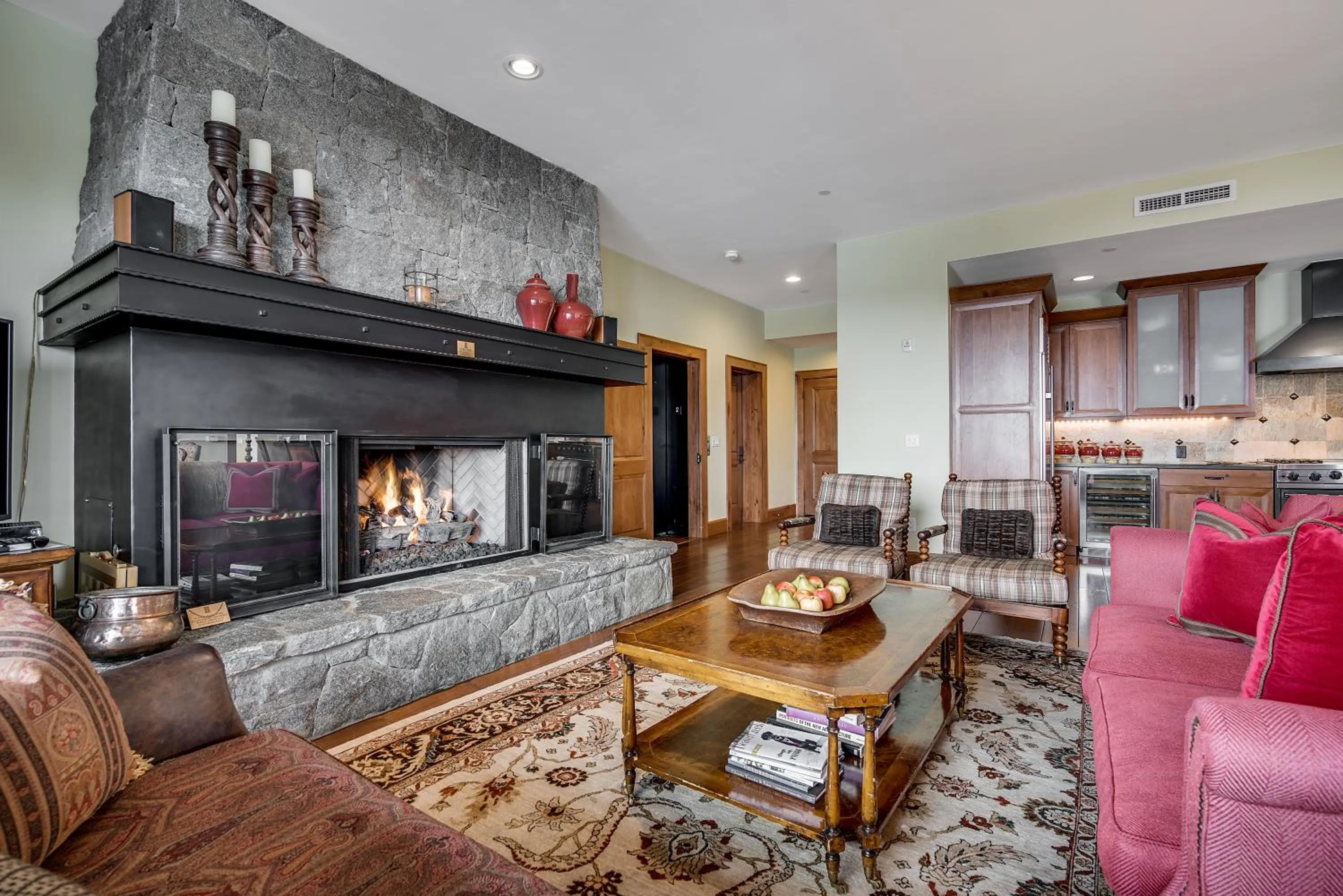 Living room in Bachelor Gulch Village