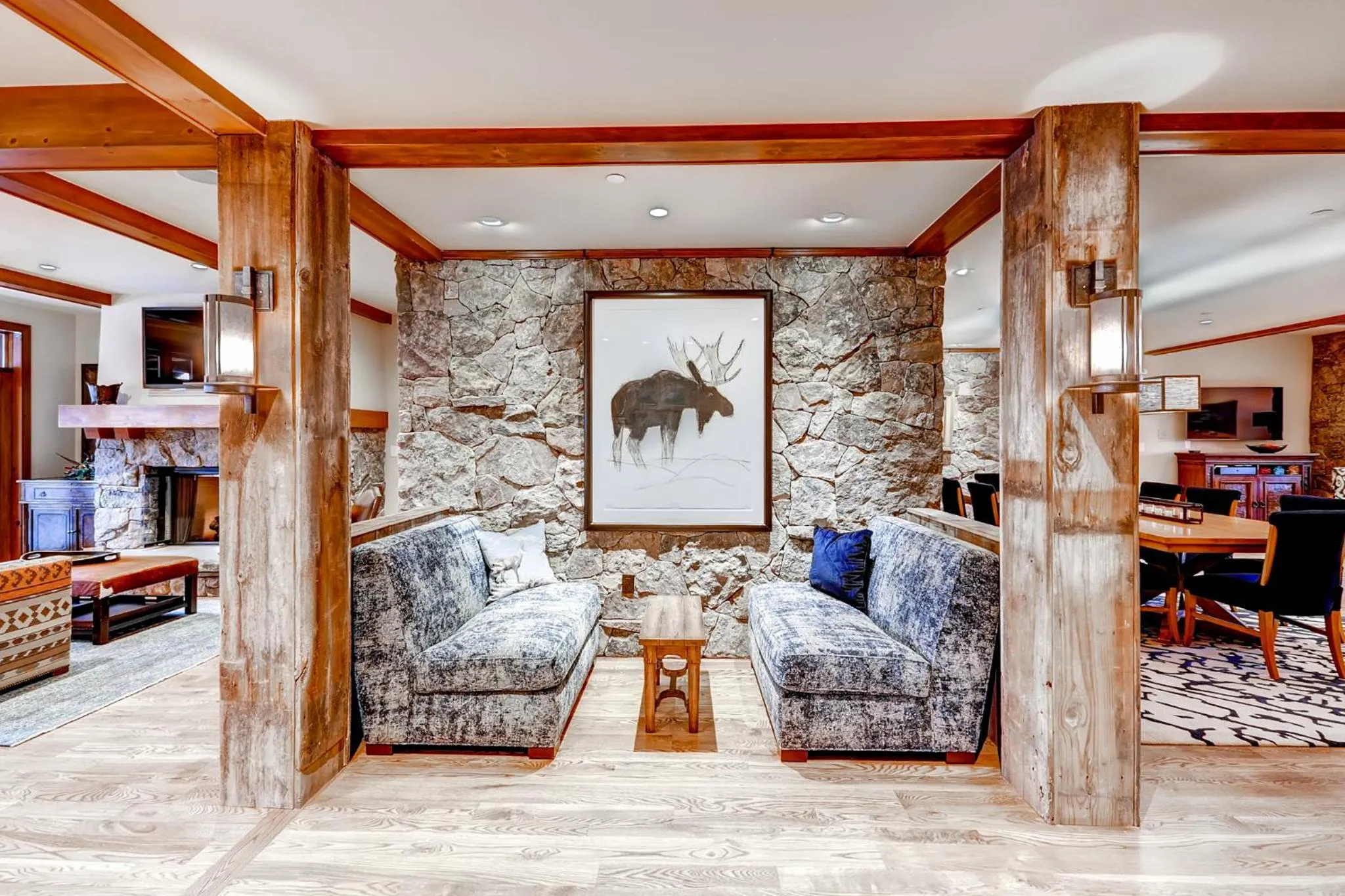 Living room in Bachelor Gulch Village