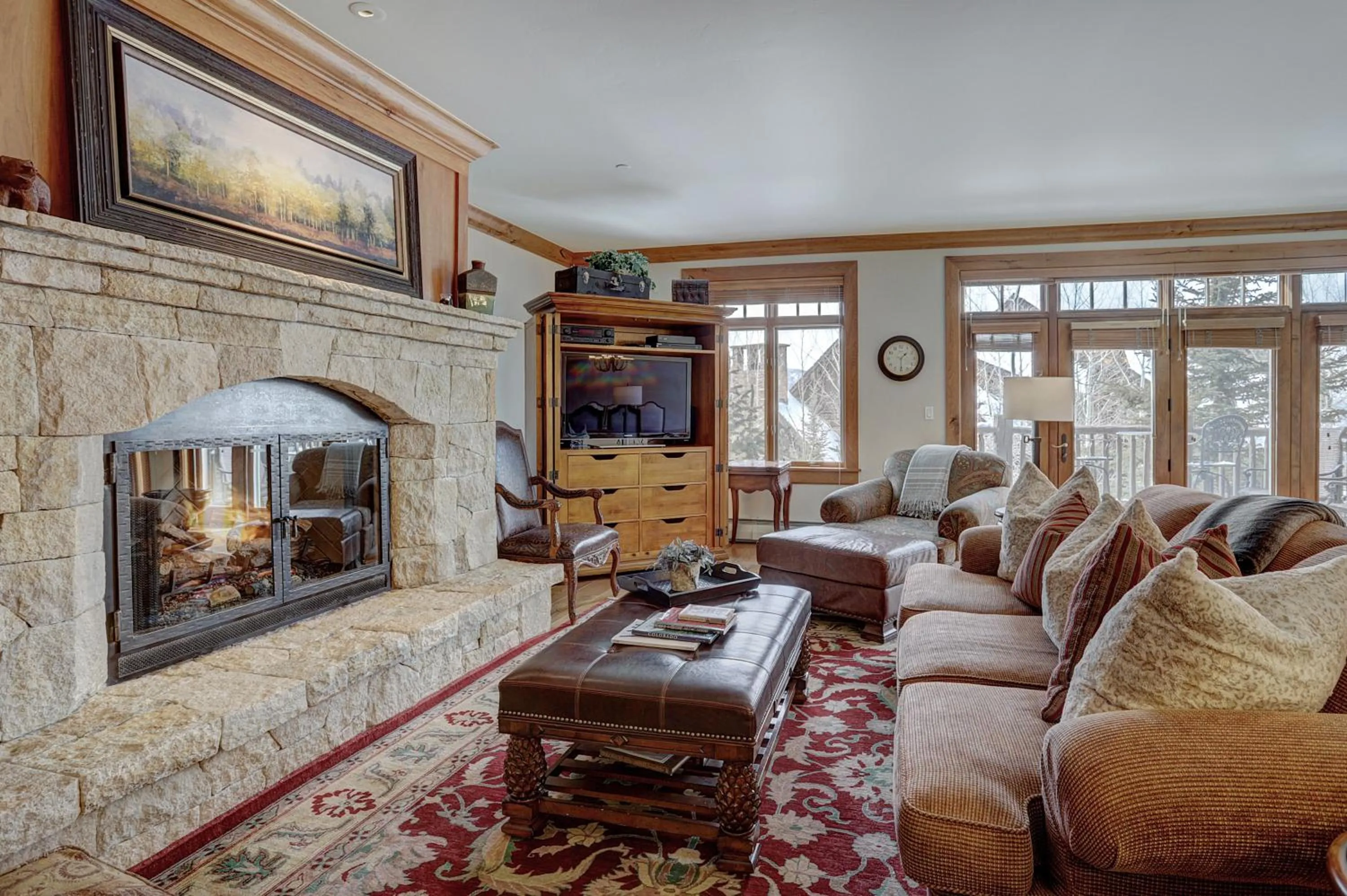 Living room in Bachelor Gulch Village