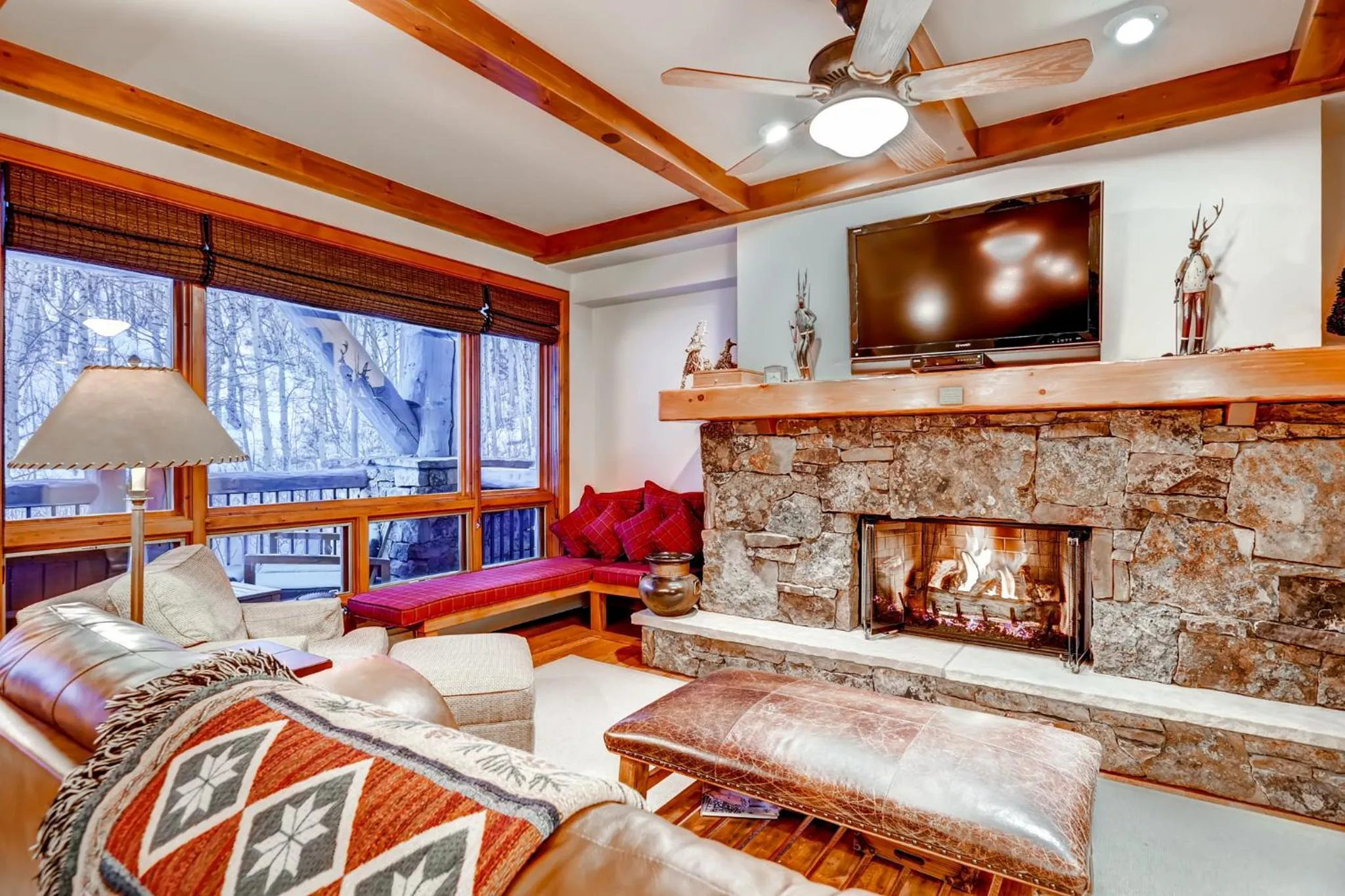 Living room in Bachelor Gulch Village