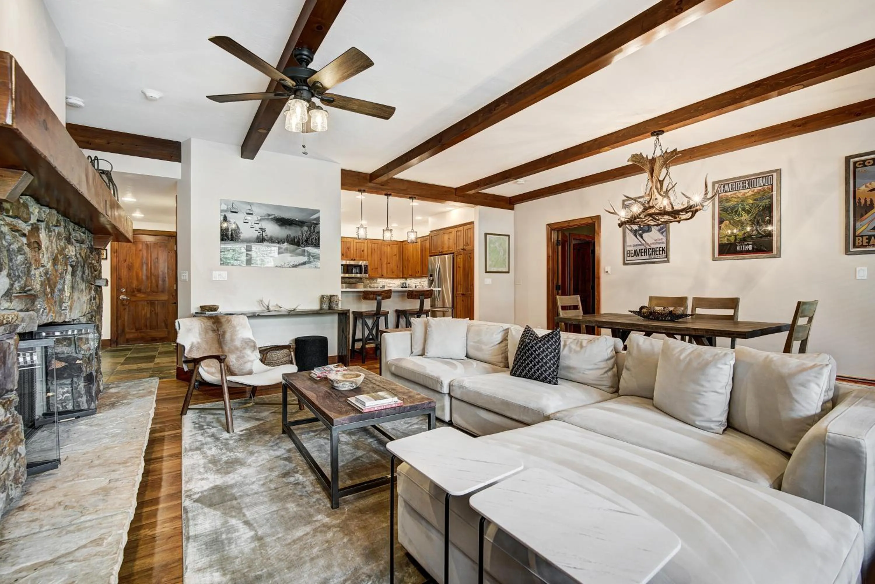 Living room in Bachelor Gulch Village