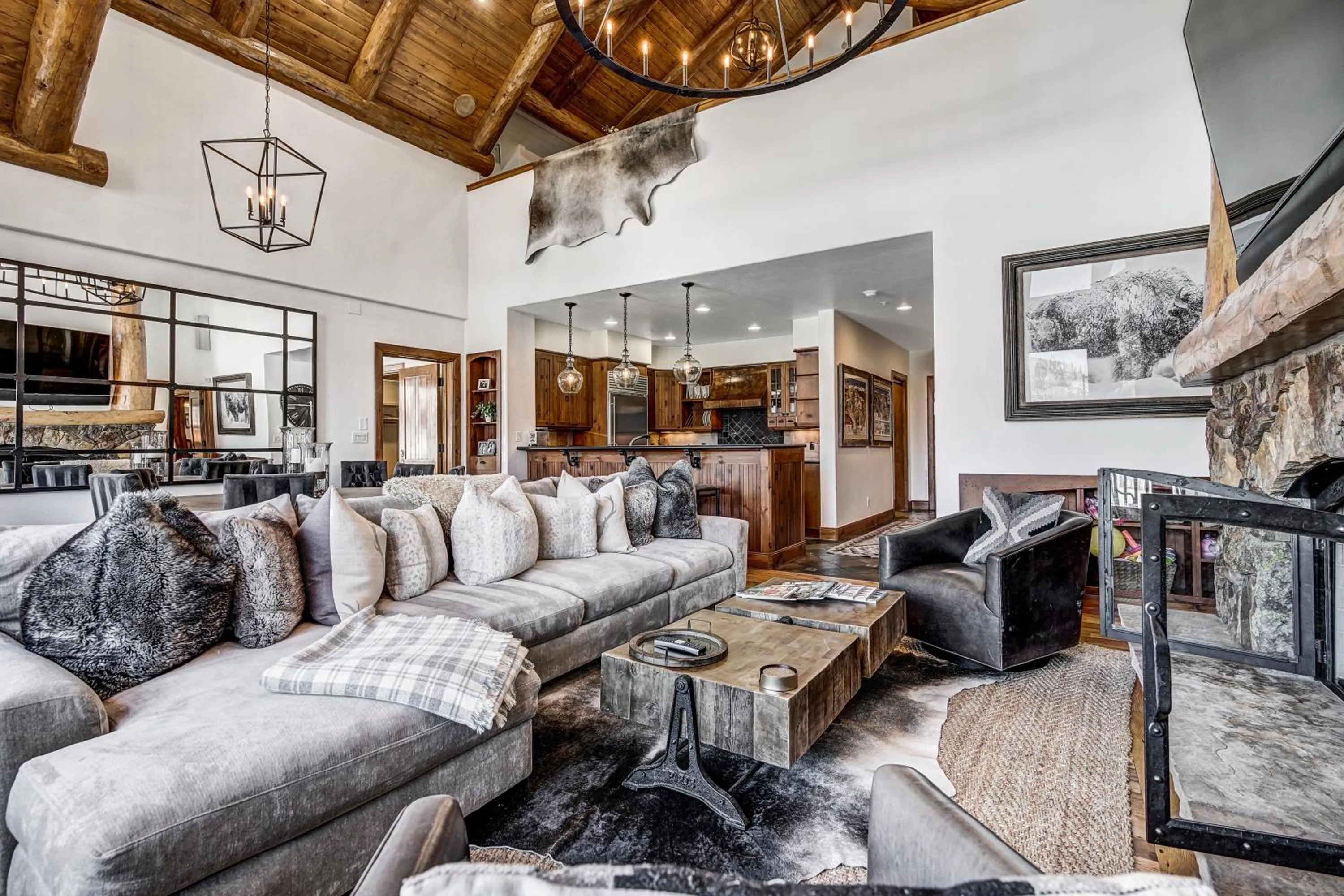 Living room in Bachelor Gulch Village