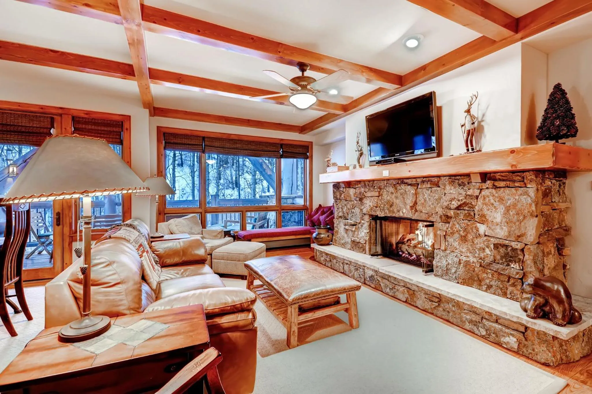 Living room in Bachelor Gulch Village