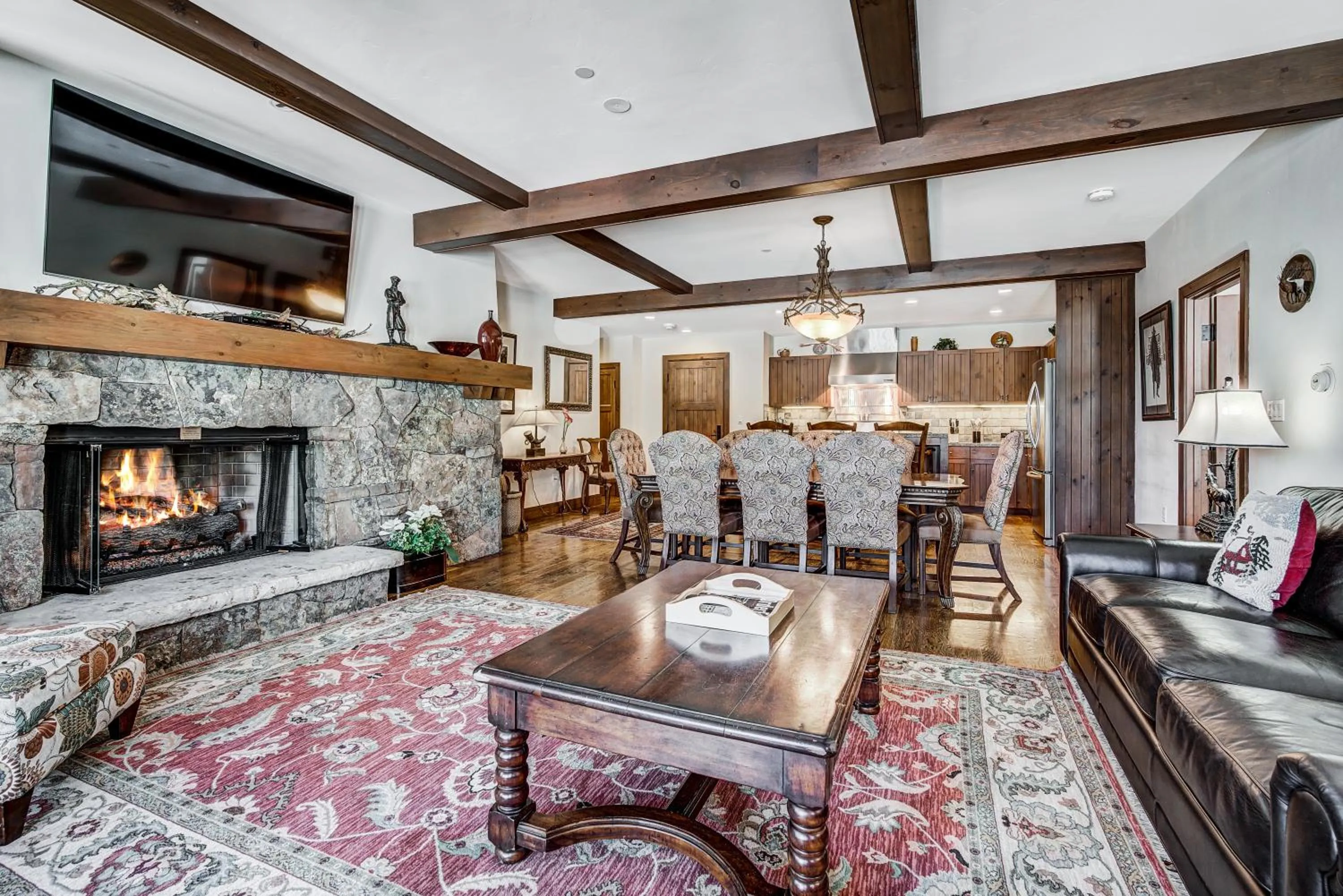 Living room in Bachelor Gulch Village